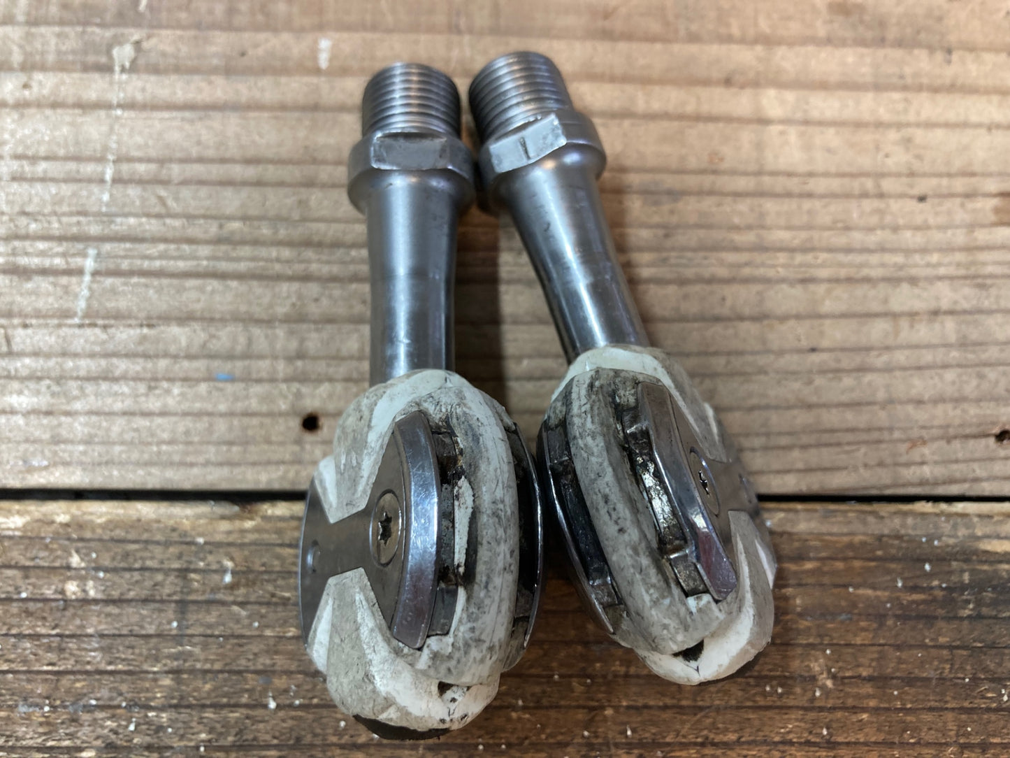 HY023 スピードプレイ SPEEDPLAY ゼロ ZERO ビンディングペダル 白 ステンレス