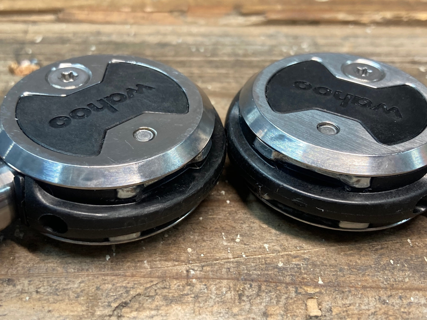 IL553 ワフー WAHOO SPEEDPLAY ペダル ステンレスシャフト ビンディングペダル クリート付き