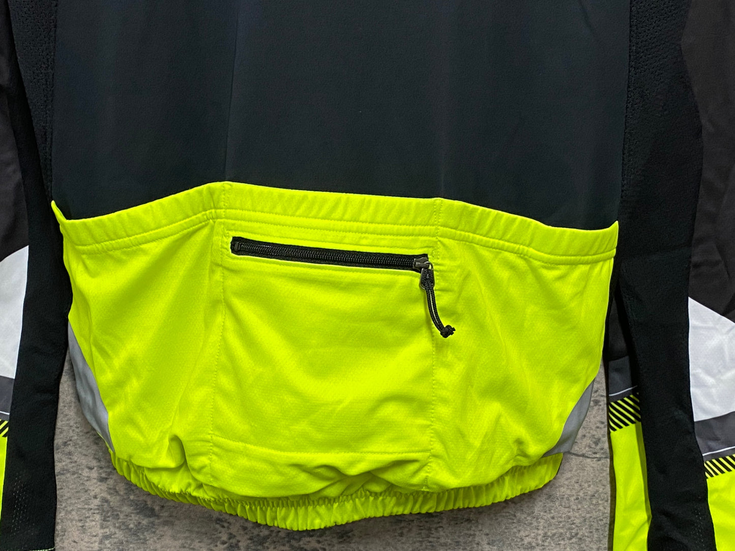 IZ516 パールイズミ PEARL iZUMi 長袖 サイクルジャージ XL 黒黄