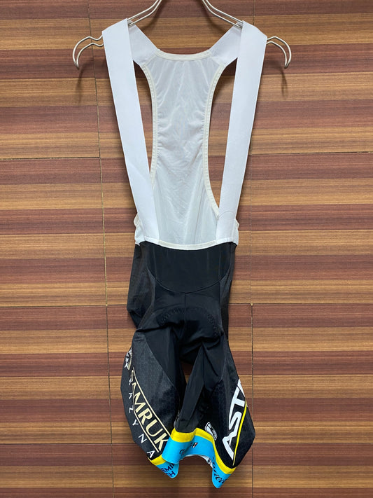 IN811 ジョルダーナ Giordana ビブショーツ 黒 白 S ASTANA PROTEAM