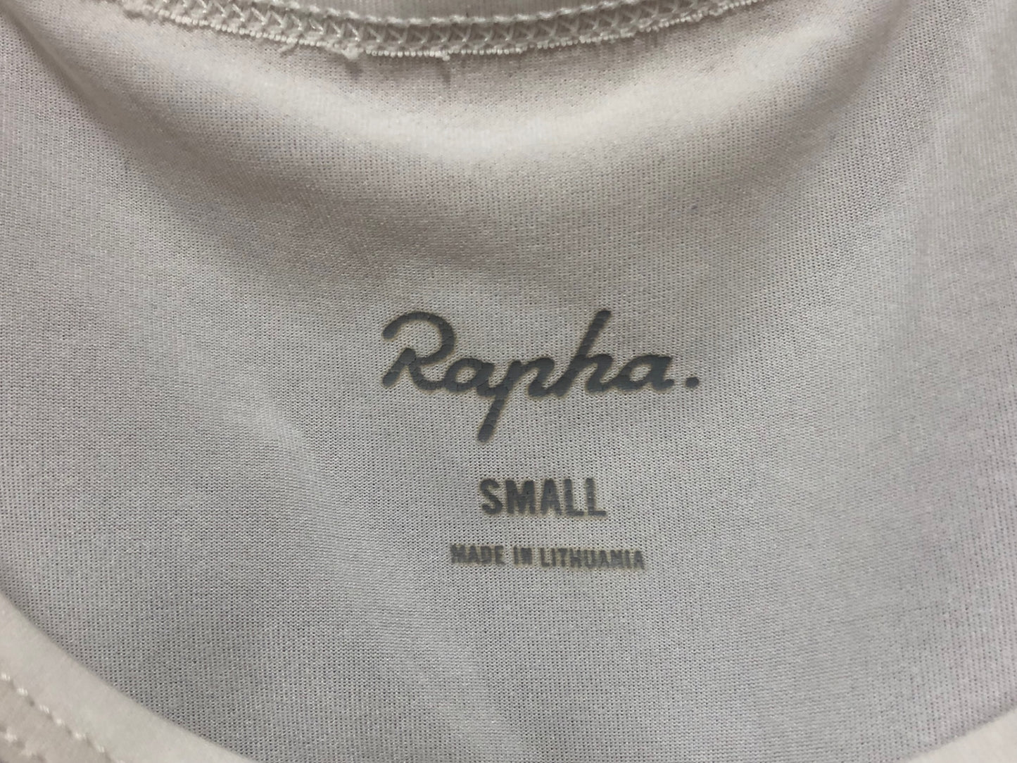 IK475 ラファ Rapha PRO TEAM BASE LAYER ノースリーブ べースレイヤー 白 S