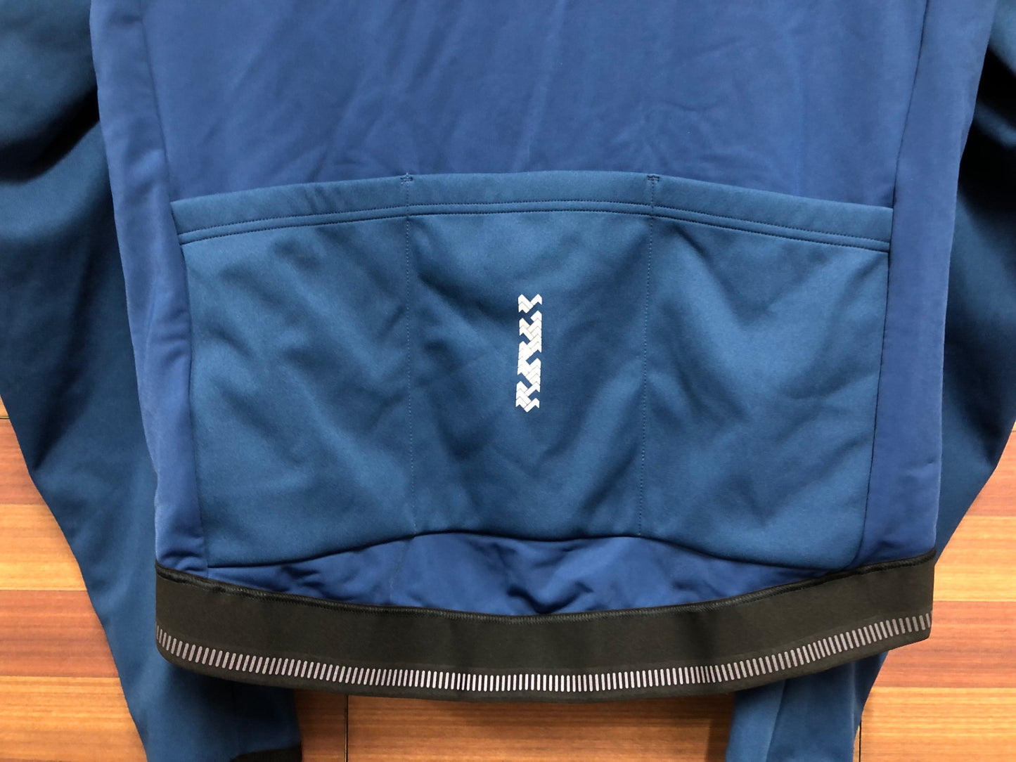 IP114 シマノ SHIMANO 長袖 サイクルジャージ 紺 L 裏起毛