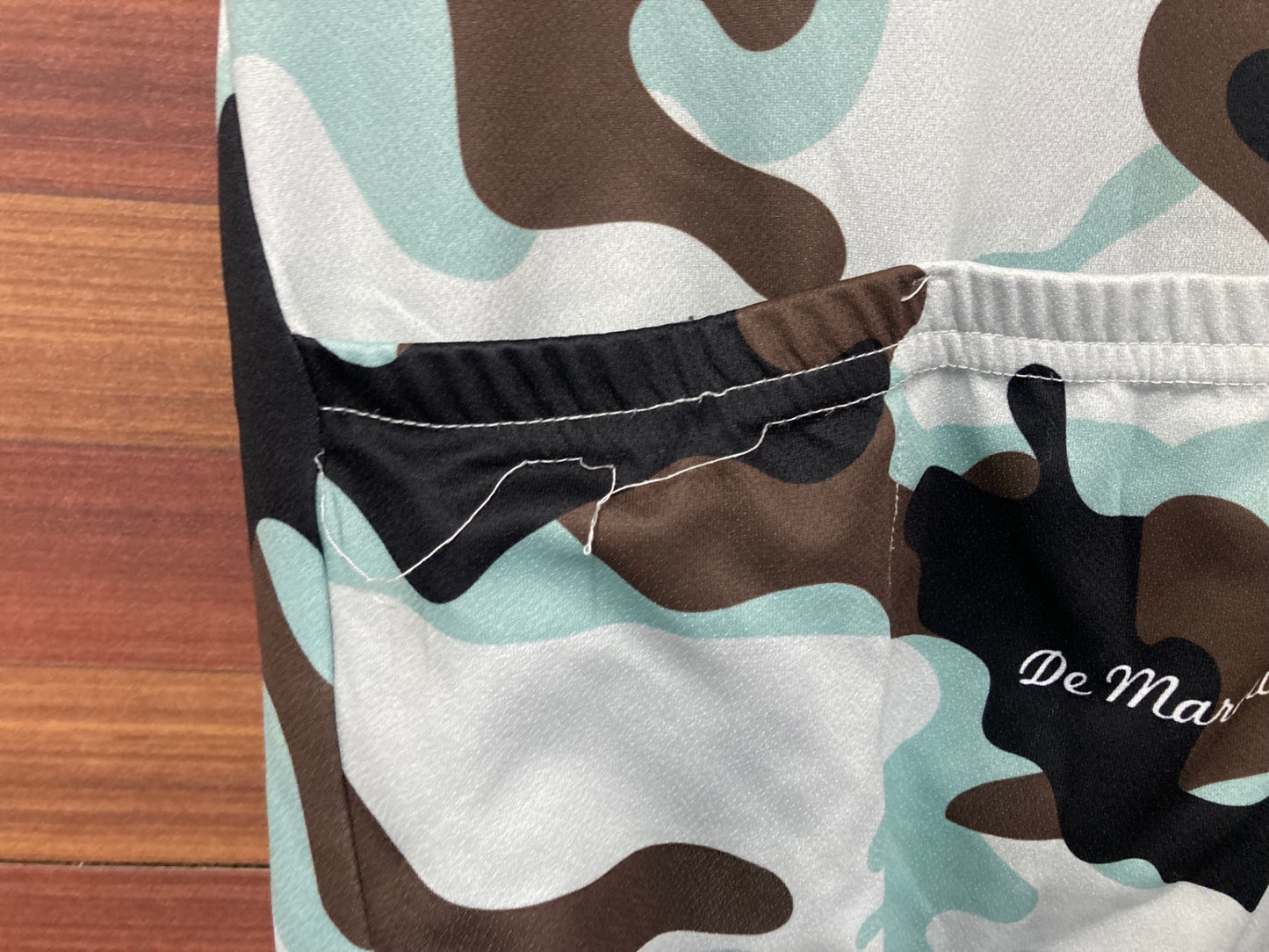 IM206 デマルキ De Marchi 半袖 サイクルジャージ カモフラージュ L