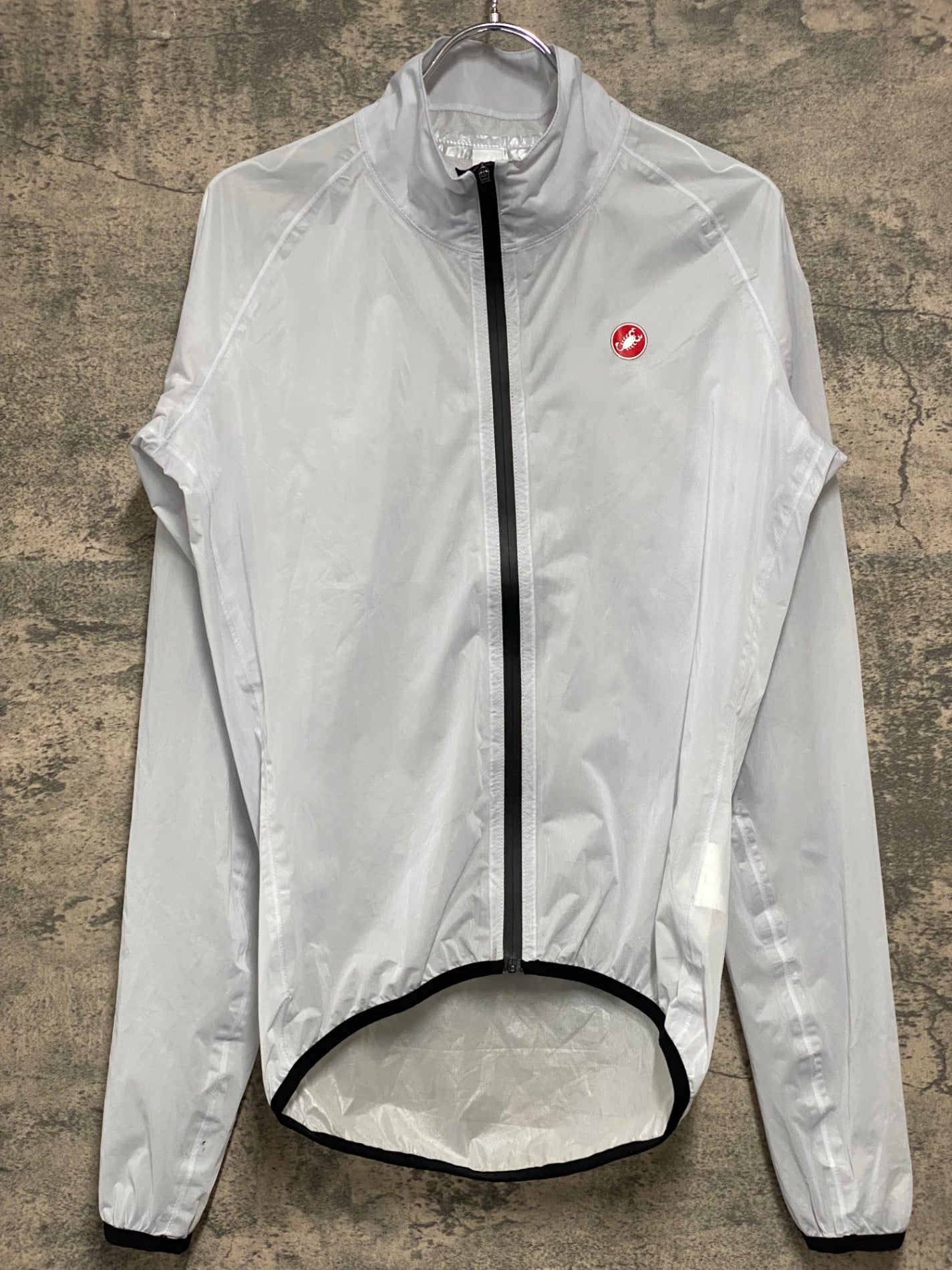 JB680 カステリ Castelli ウィンドブレイカー 白 S