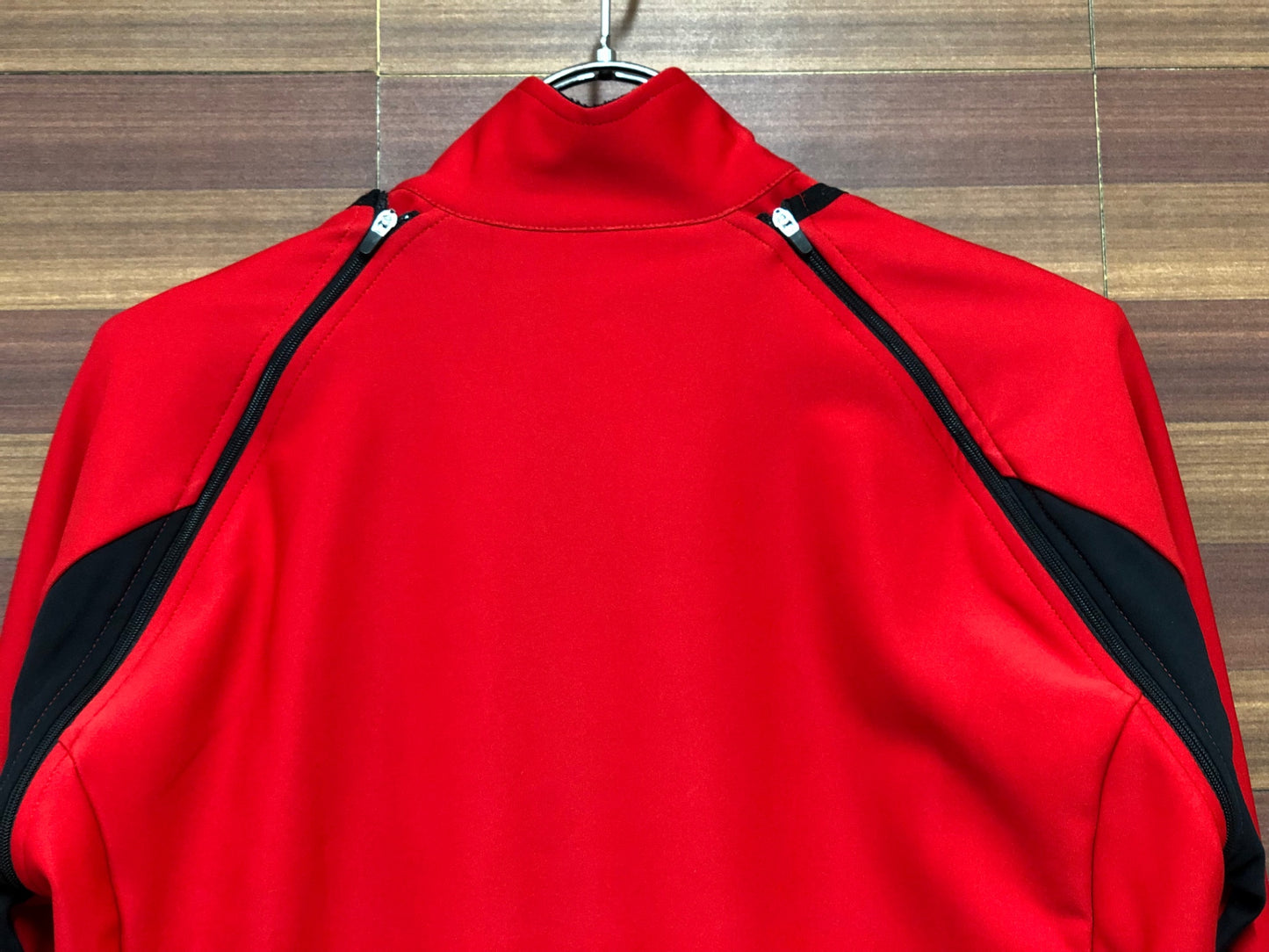 IK419 カステリ CASTELLI ROSSO CORSA perfetto 長袖 サイクルジャケット 赤 黒 M GORE-TEX INFINIUM