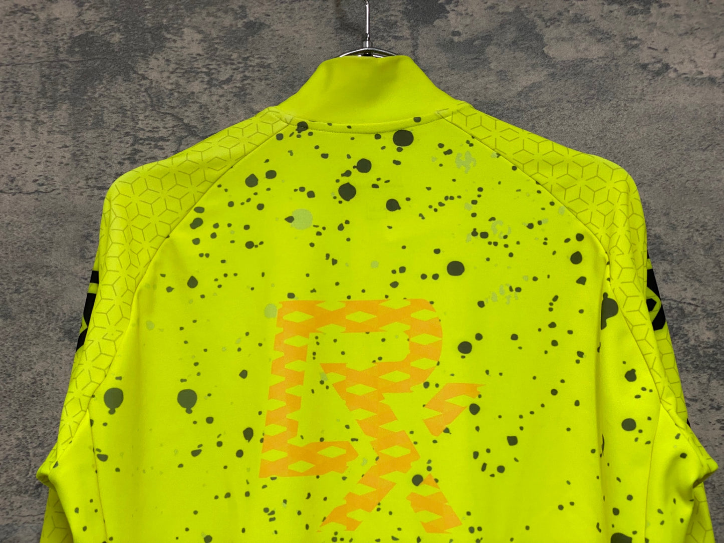 JC676 ビオレーサー BiORACER 長袖 サイクルジャージ 黄 3/M 裏起毛 RX BIKE