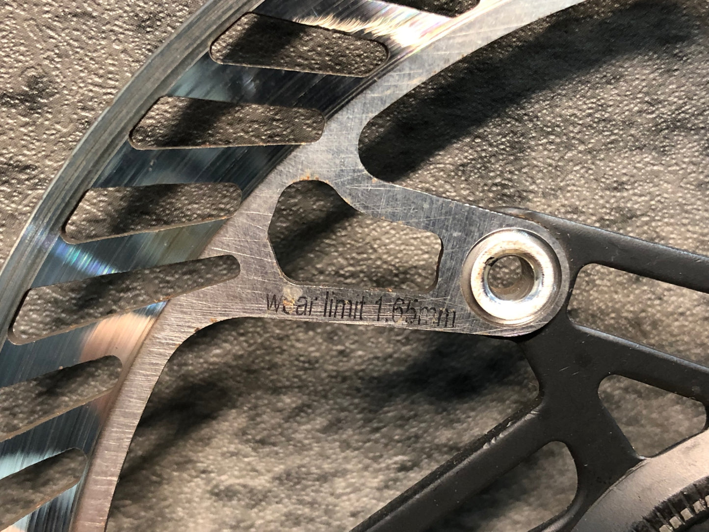 IX491 カンパニョーロ CAMPAGNOLO ディスクローター Φ160 Φ140 2枚セット 板厚1.7mm/1.7mm