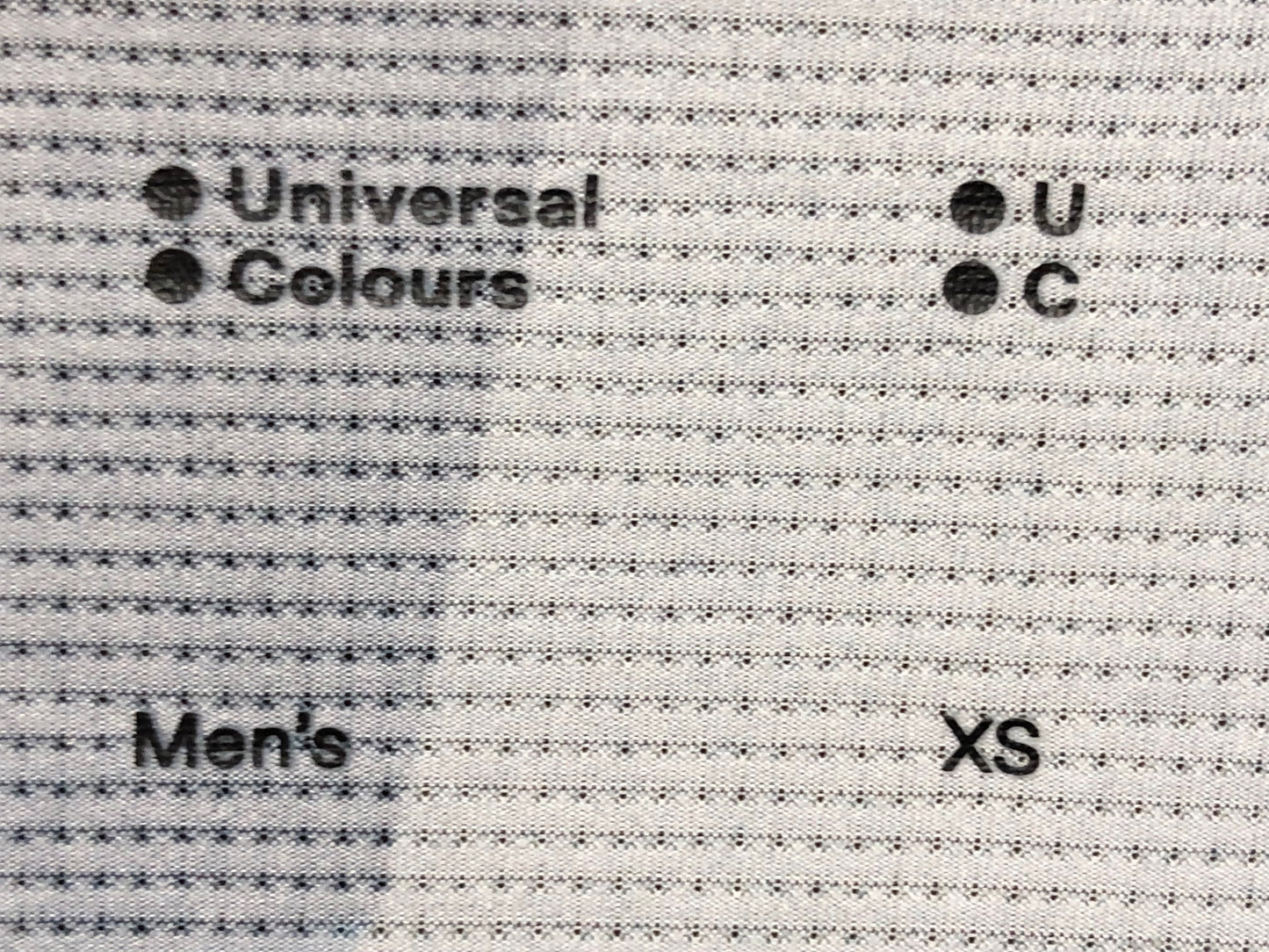 IR920 ユニバーサルカラーズ Universal Colours 半袖 サイクルジャージ 紺 水色 XS