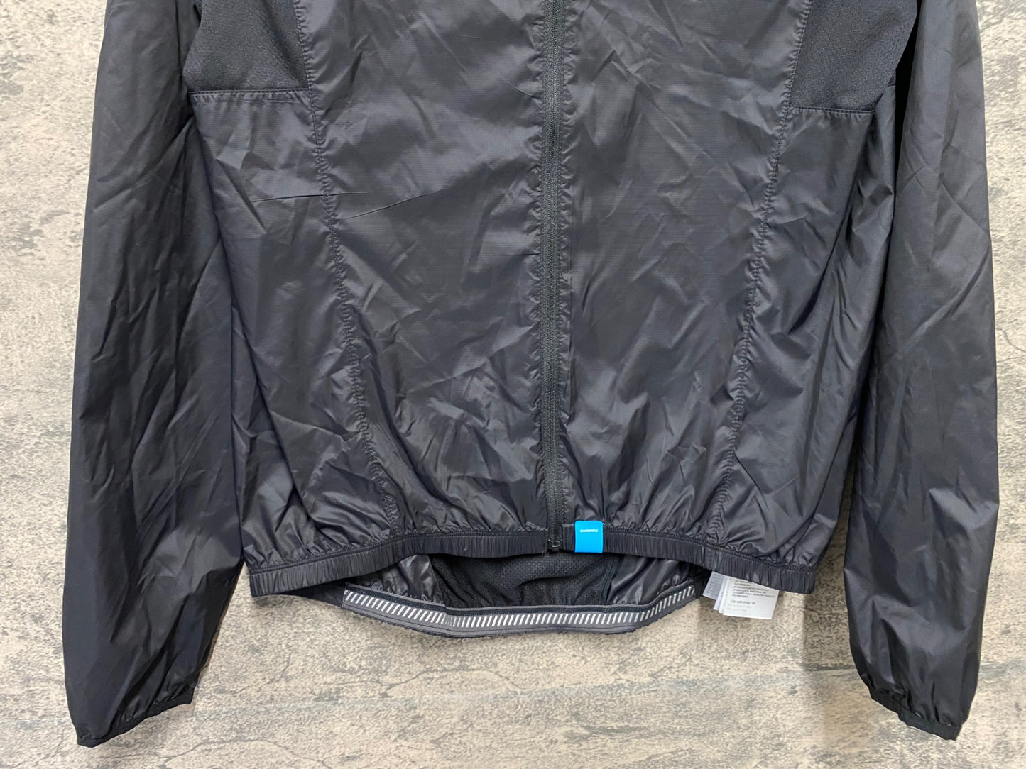 JC892 シマノ SHIMANO ウィンドブレーカー 黒 XL