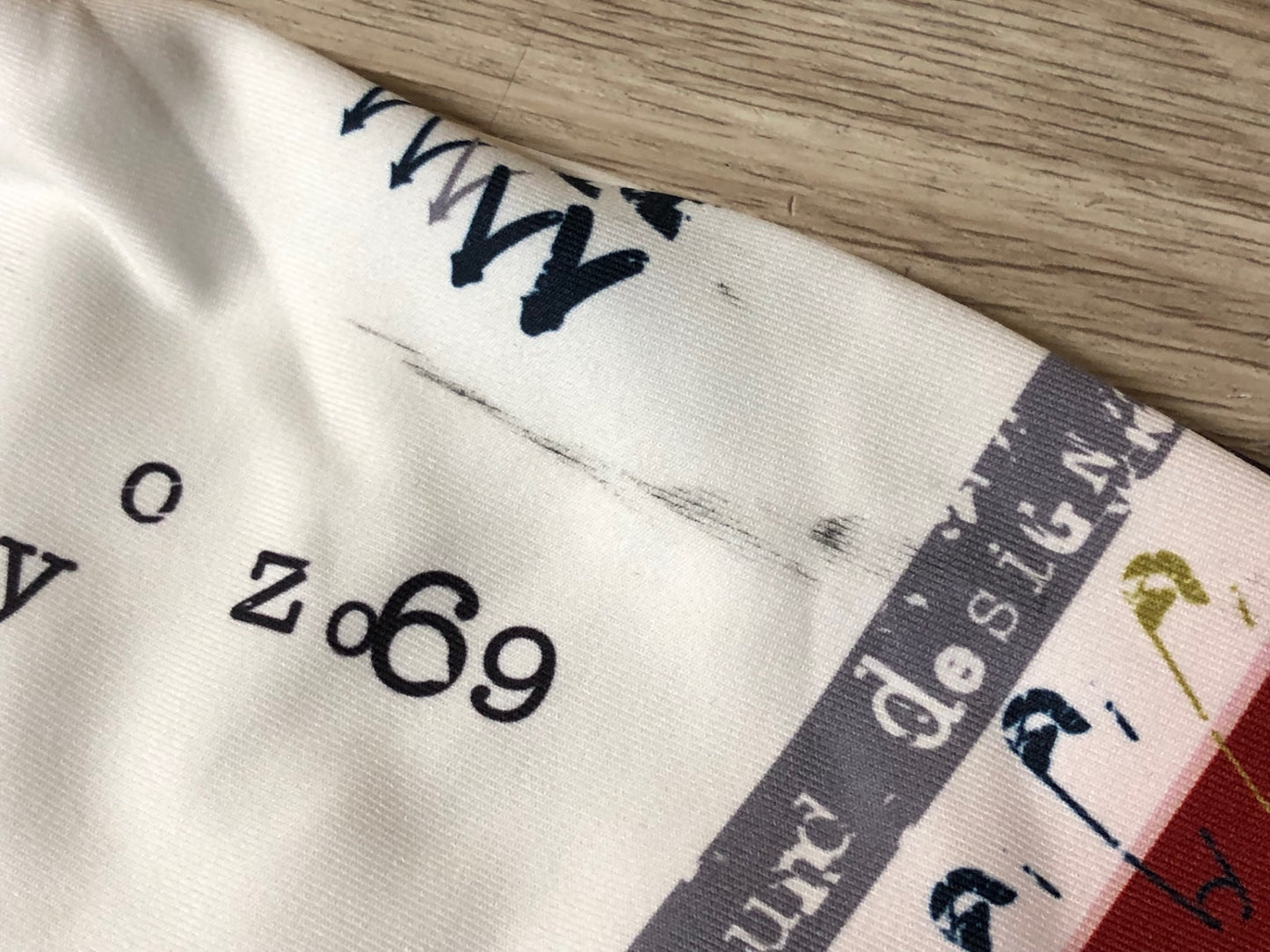 IY631 パンダーニ Pandani ビブタイツ 白 L 裏起毛 ※汚れ