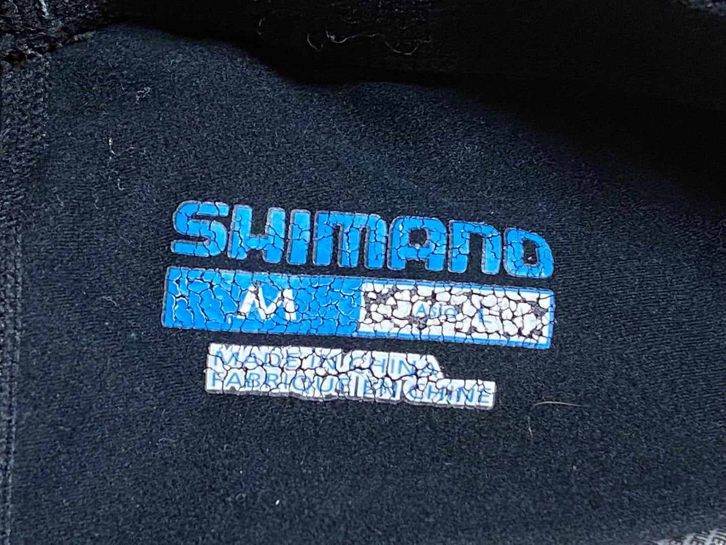 IQ938 シマノ SHIMANO レーサータイツ 黒 裏起毛 ASIA L