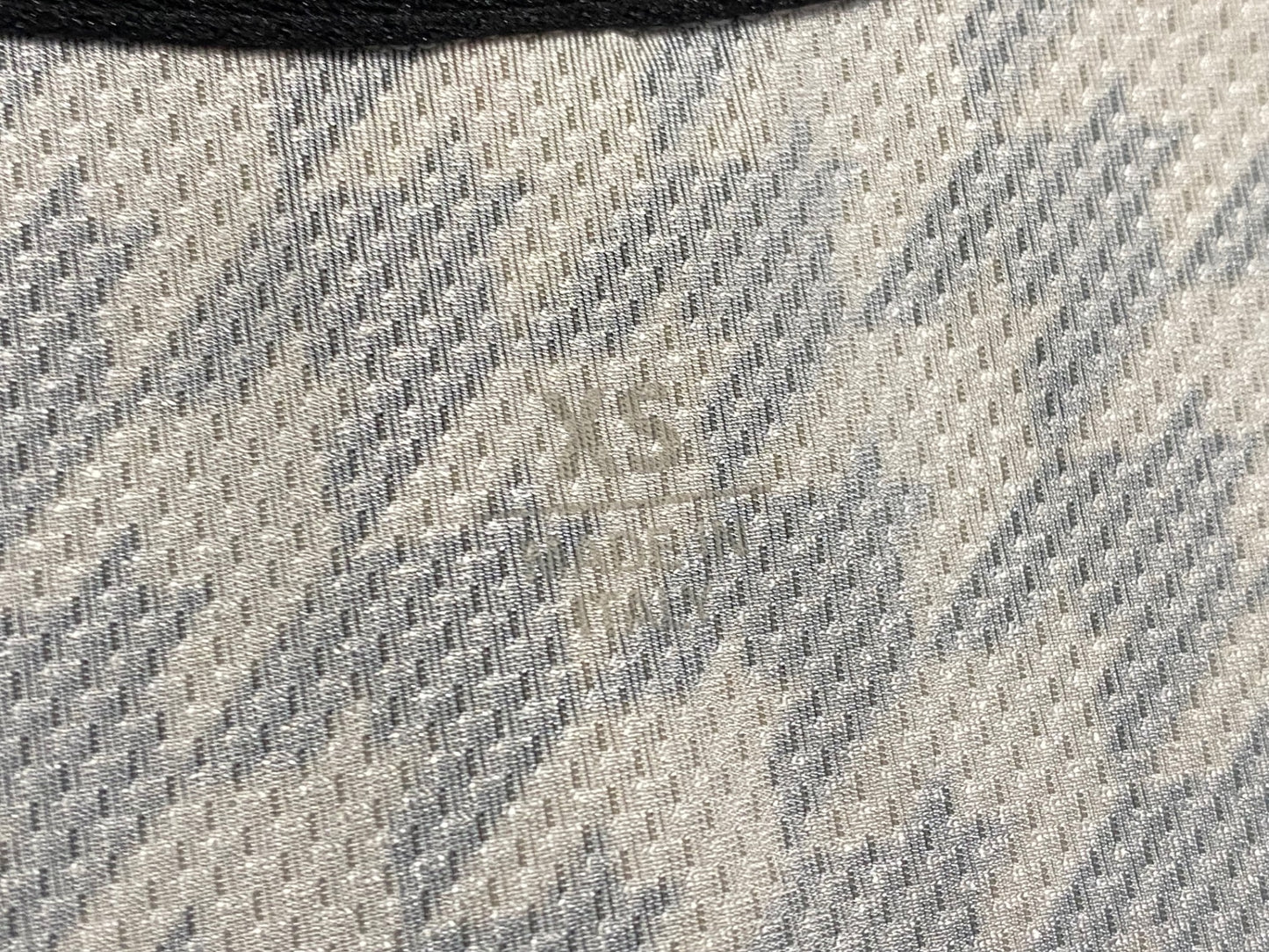 JB578 ラパッション la PASSIONE 半袖 サイクルジャージ 黒 白 XS 千鳥格子