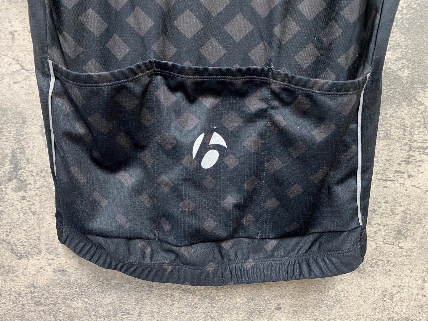 JB787 ボントレガー BONTRAGER 半袖 サイクルジャージ 黒 S