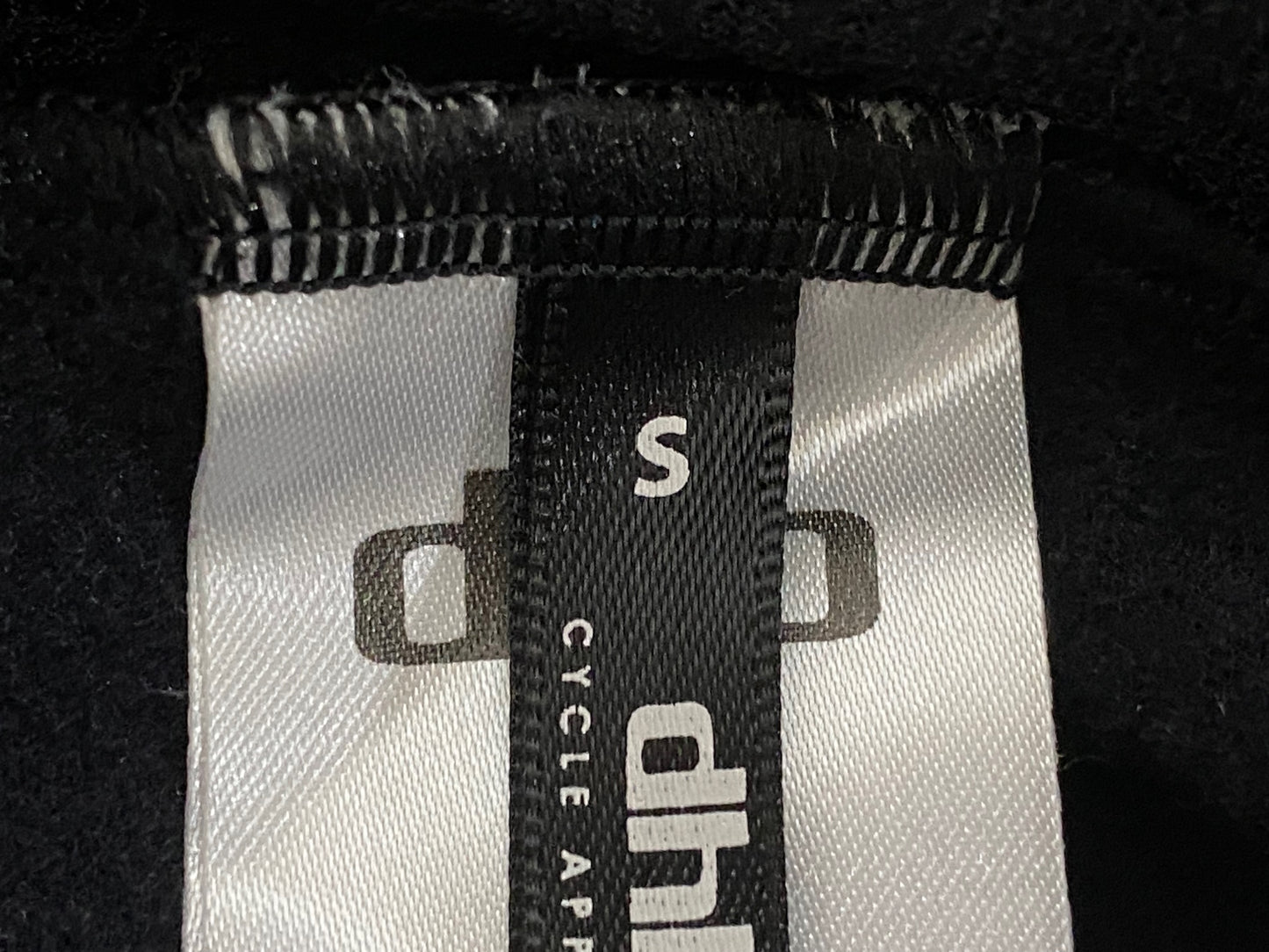 JA537 dhb ビブタイツ 黒 S 裏起毛 ※スレ