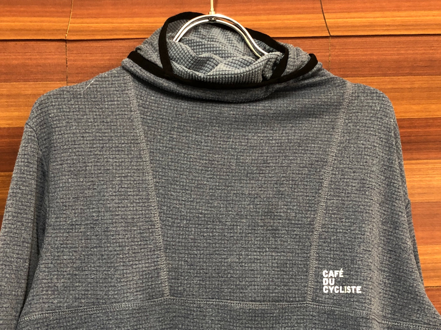 IS803 カフェドシクリステ CAFE DU CYCLISTE FLORE Man 長袖 フーディ べースレイヤー 水 M