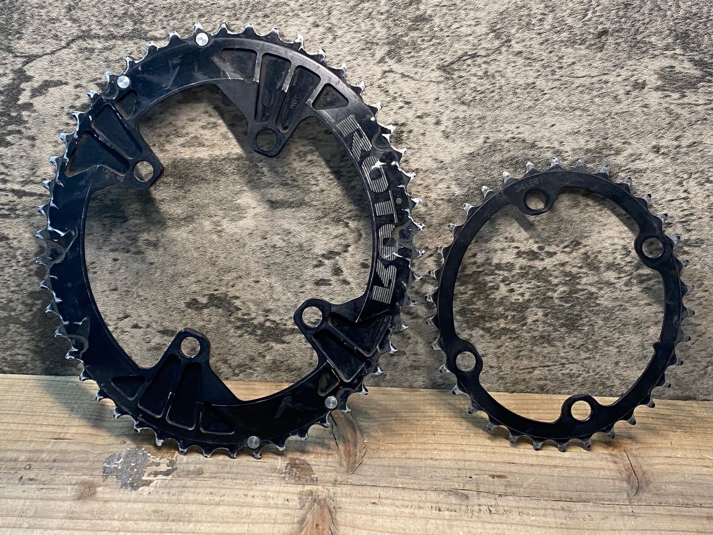 IM772 ローター ROTOR Q-RINGS チェーンリング 50/34T 楕円 BCD110