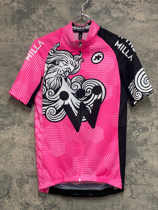 IZ192 アソス assos WINDY MILLA 半袖サイクルジャージ ピンク S