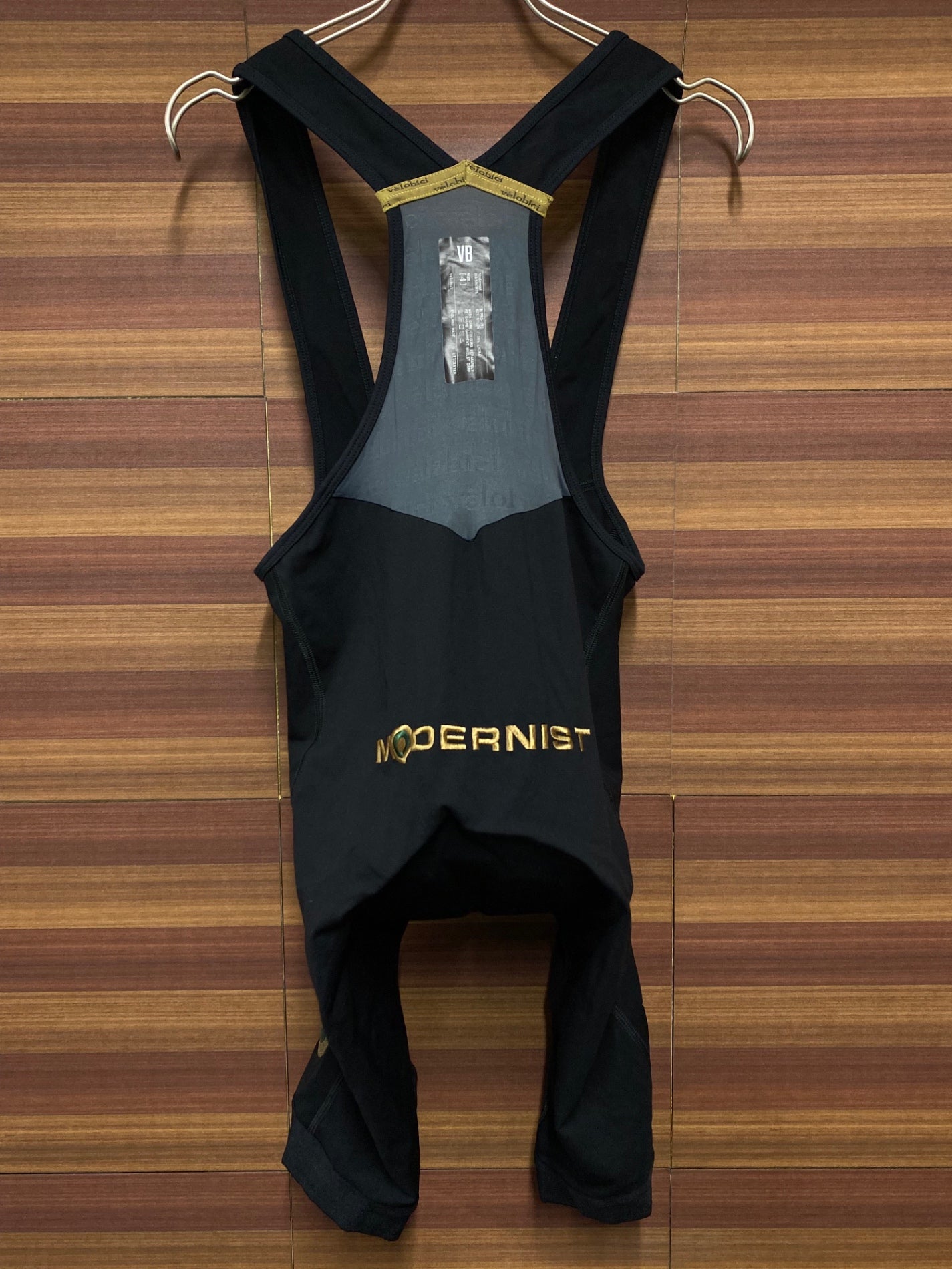 IO531 ヴェロビチ velobici MODERNIST BIB SHORTS ビブショーツ 黒 4