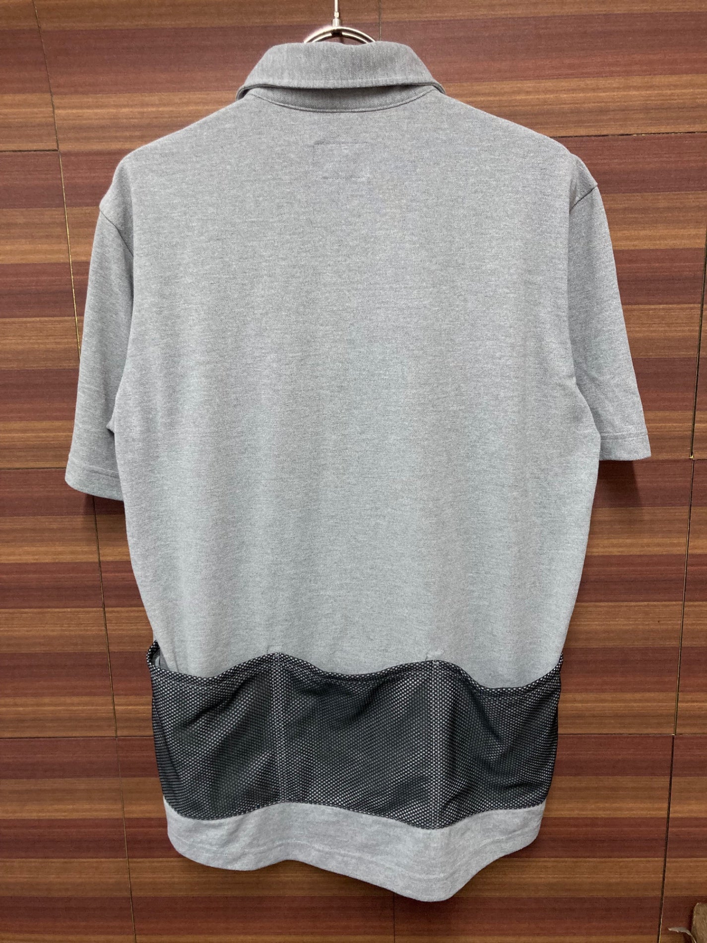 IS624 トウキョウウィールズ TokyoWheels サイクルポロシャツ L グレー