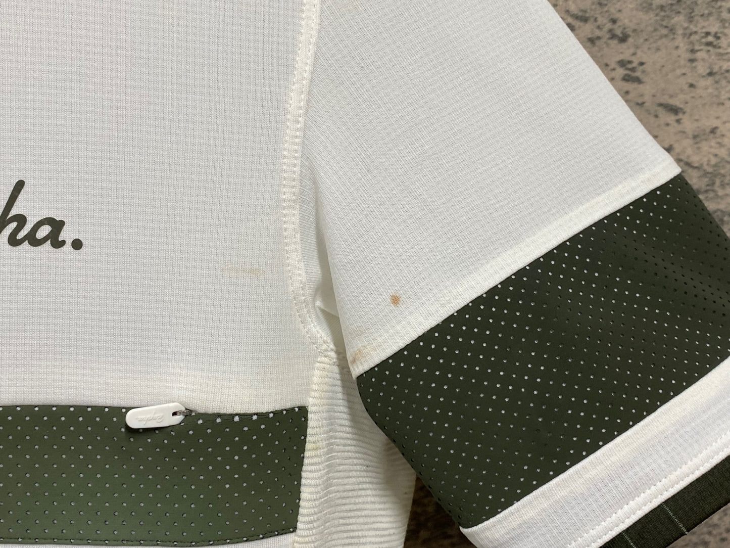 IZ691 ラファ Rapha CORE LIGHTWEIGHT JERSEY 半袖 サイクルジャージ 白 XS