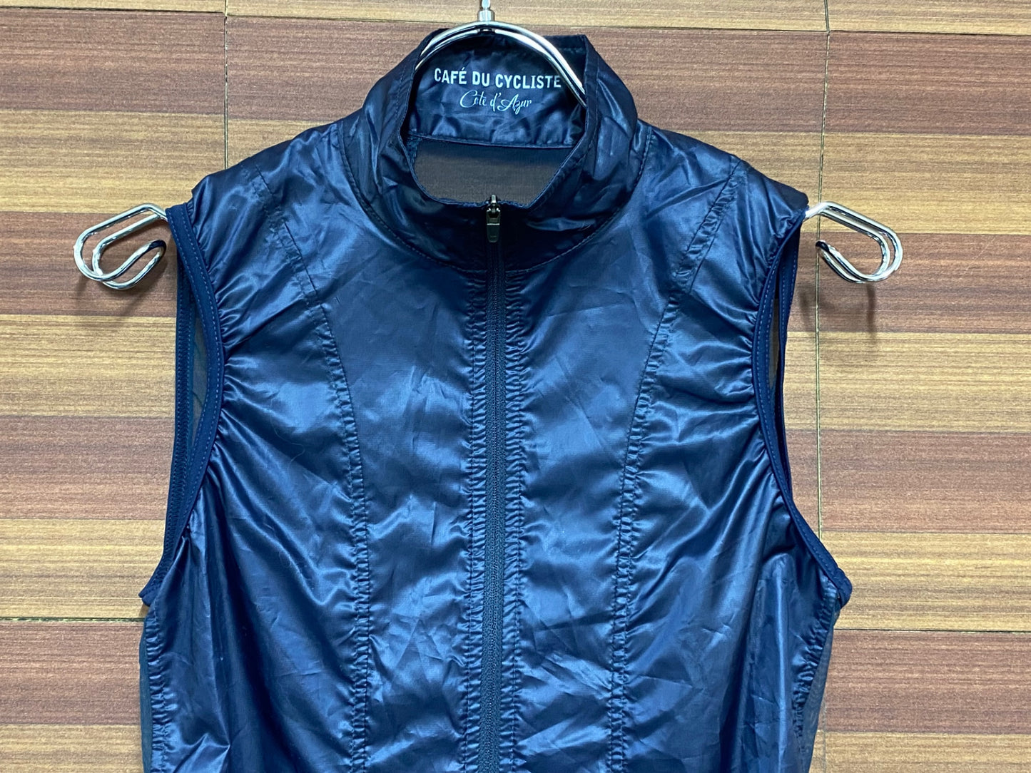 IN560 カフェドシクリステ Cafe du Cycliste Petra Gilet Woman ジレ サイクルベスト ネイビー XS レディース