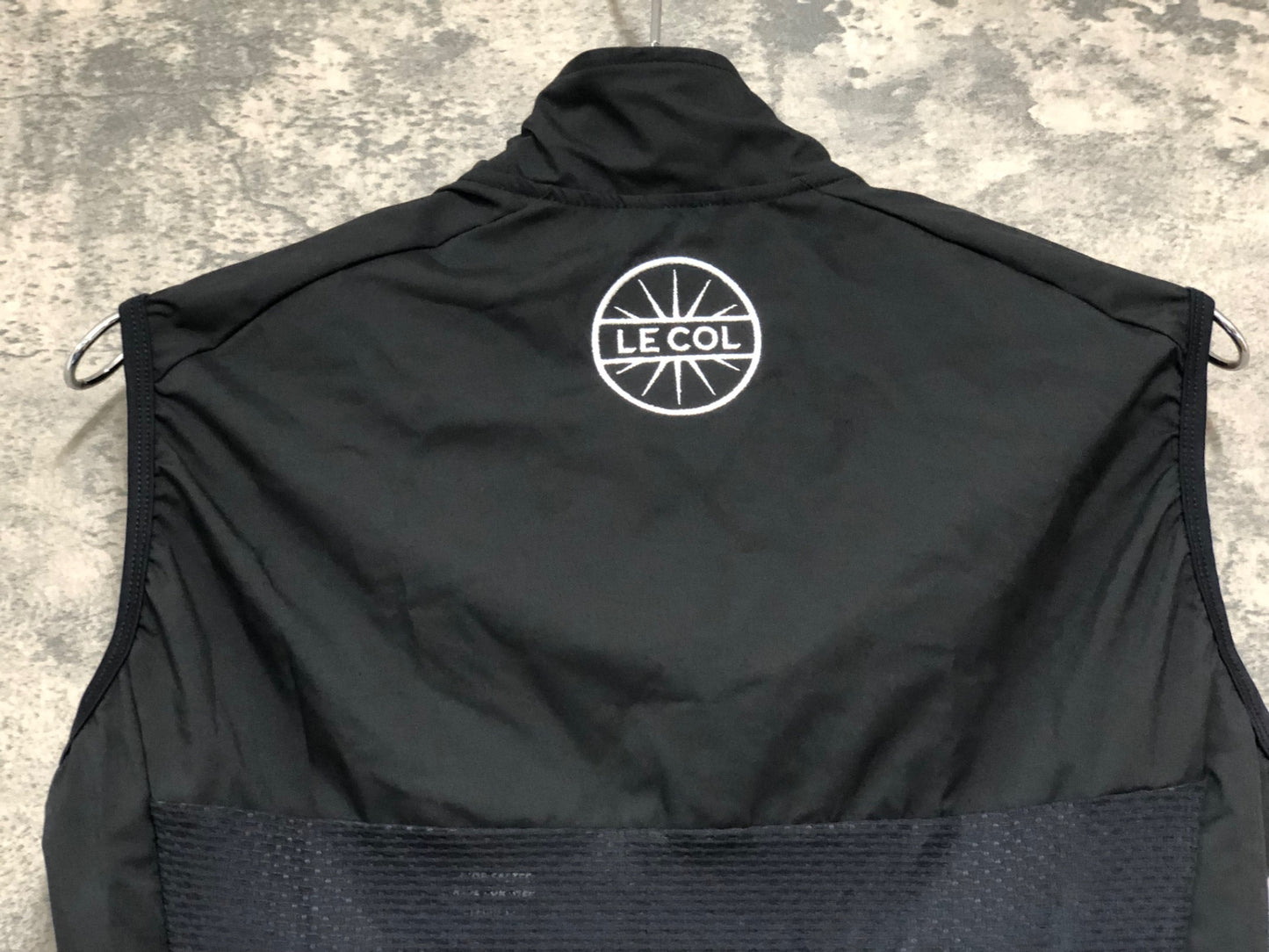 JB369 ルコル LE COL サイクルベスト ジレ 黒 S