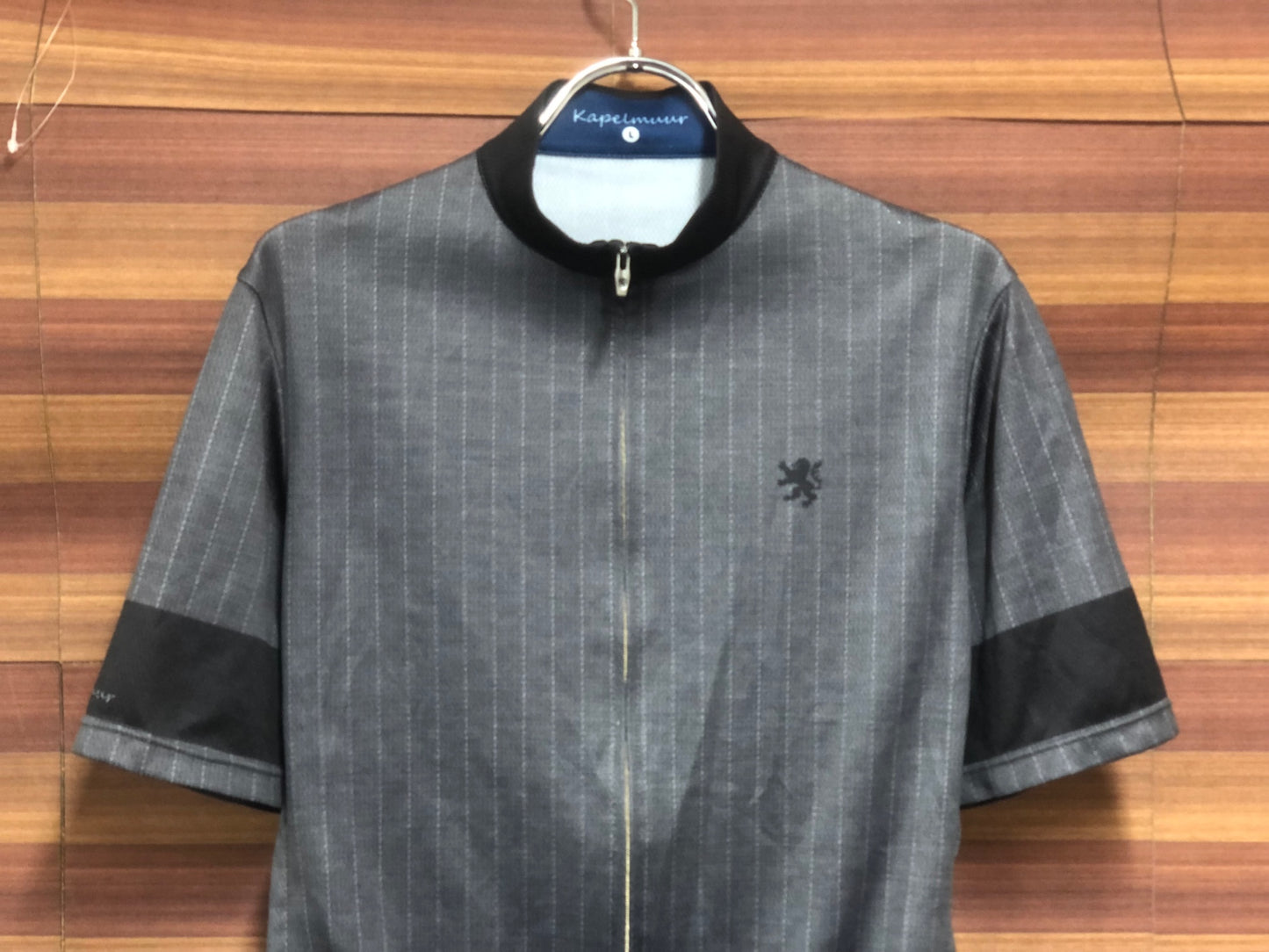 IN410 カペルミュール KAPELMUUR 半袖 サイクルジャージ グレー L