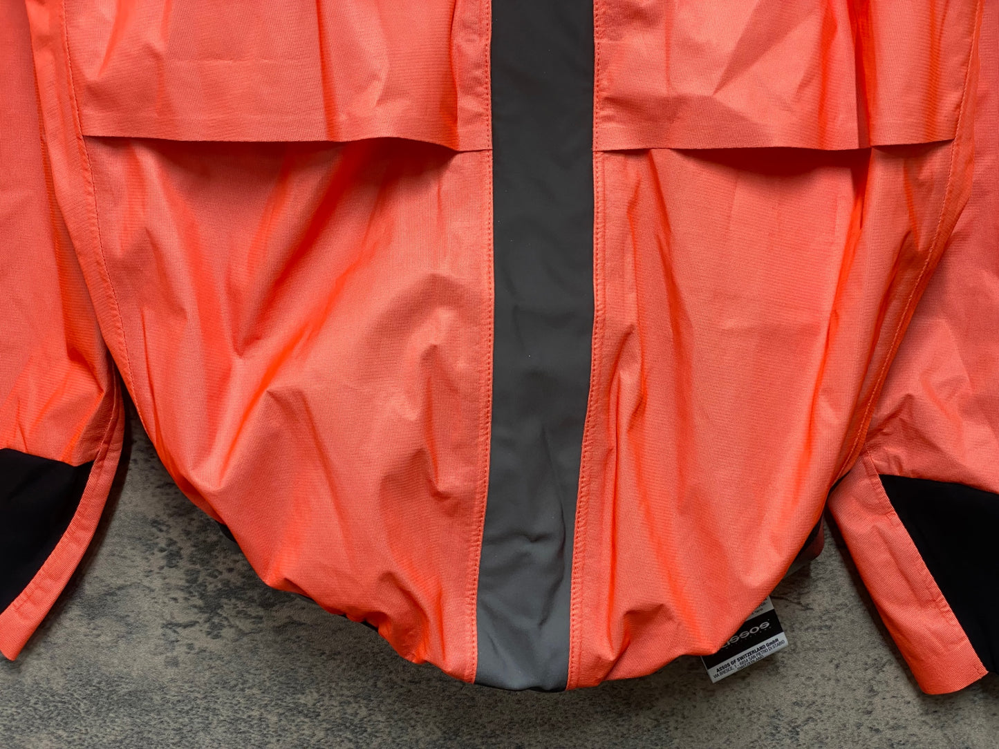 JC038 アソス assos EQUIPE RS Schlosshund Rain Jacket EVO 長袖 レインジャケット オレンジ L