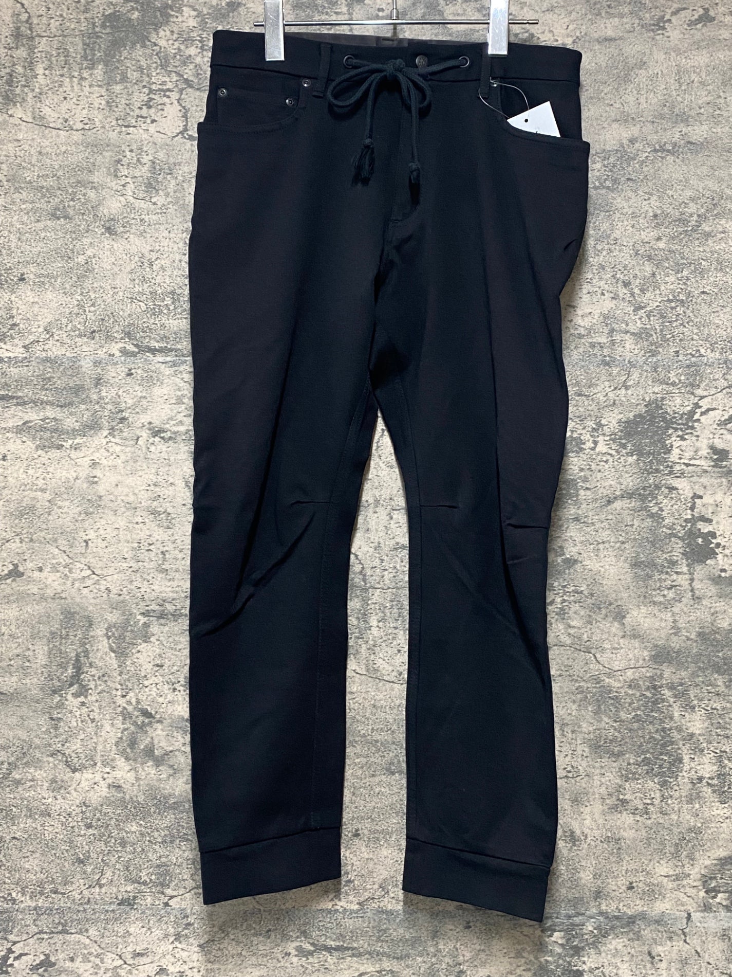 JB779 ナリフリ narifuri バイシクル 5ポケットパンツ 黒 S