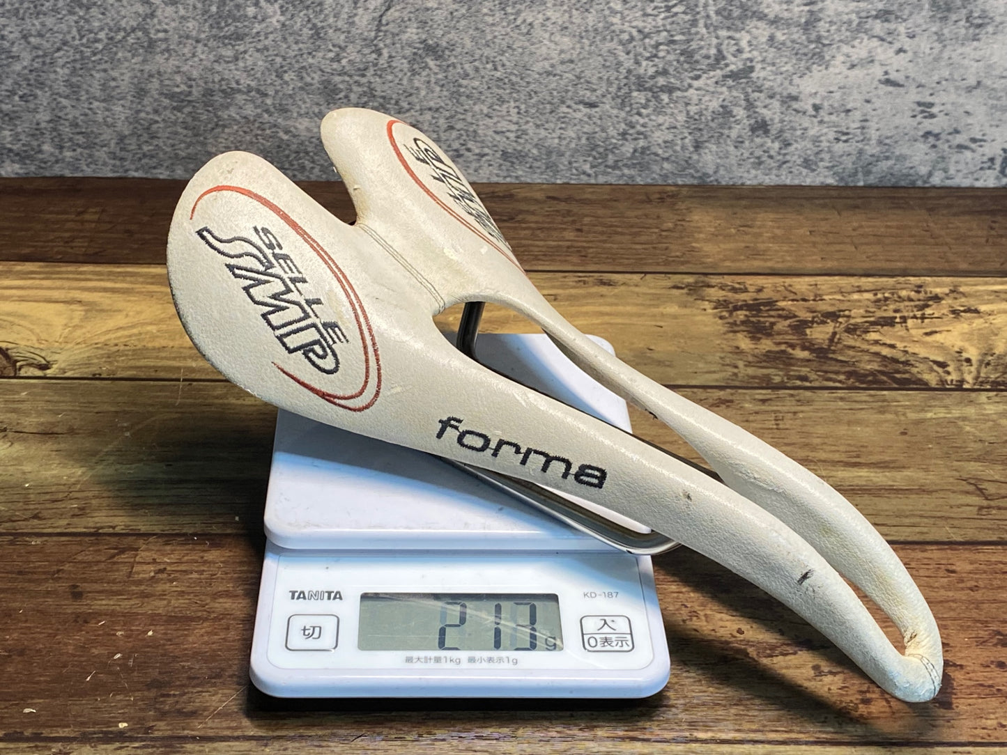 IX974 SELLE SMP フォルマ forma サドル 白 inox tubeレール