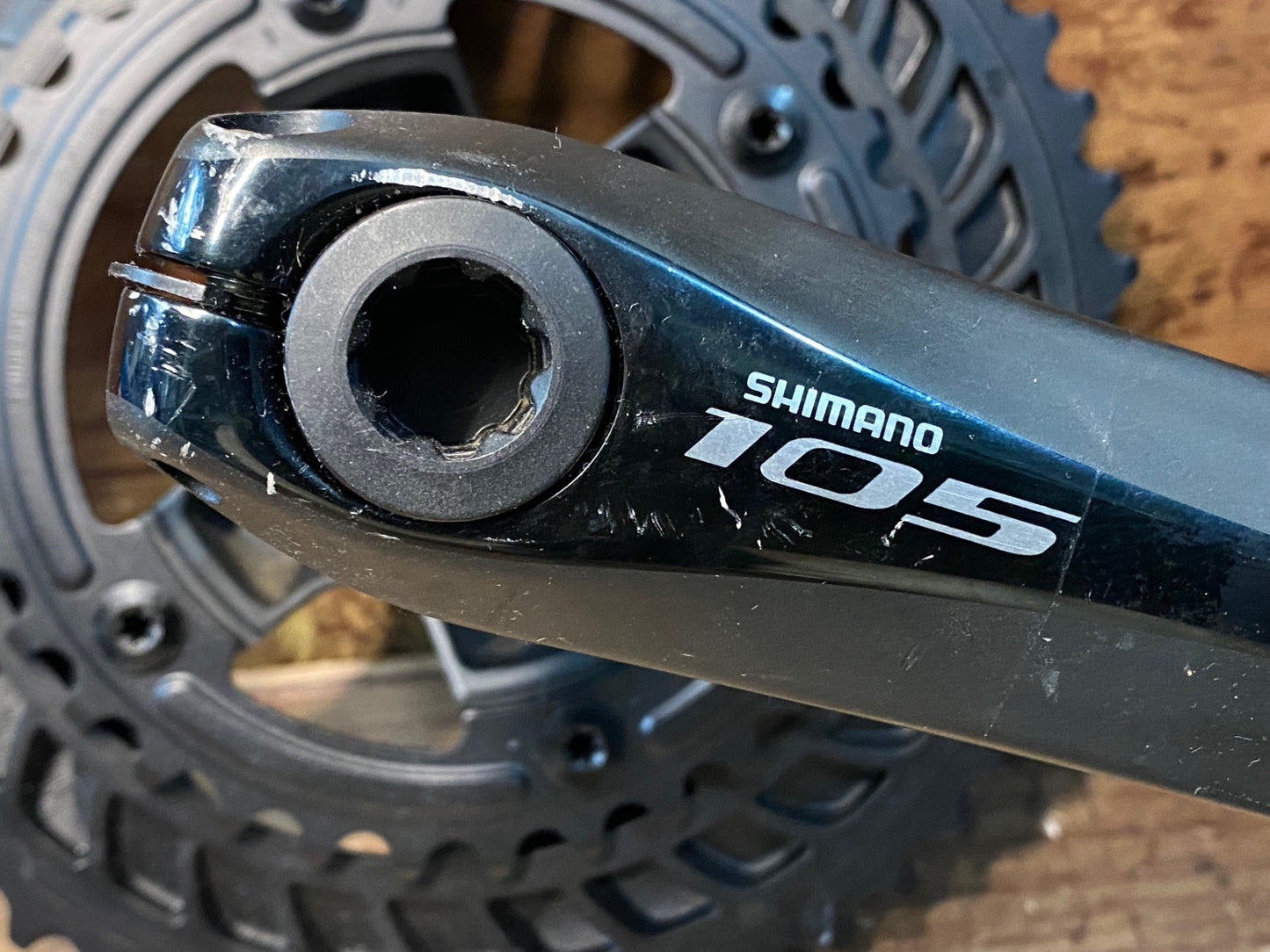 HH107 シマノ SHIMANO 105 FC-5800 50/34T 11S 172.5ｍｍ クランクセット