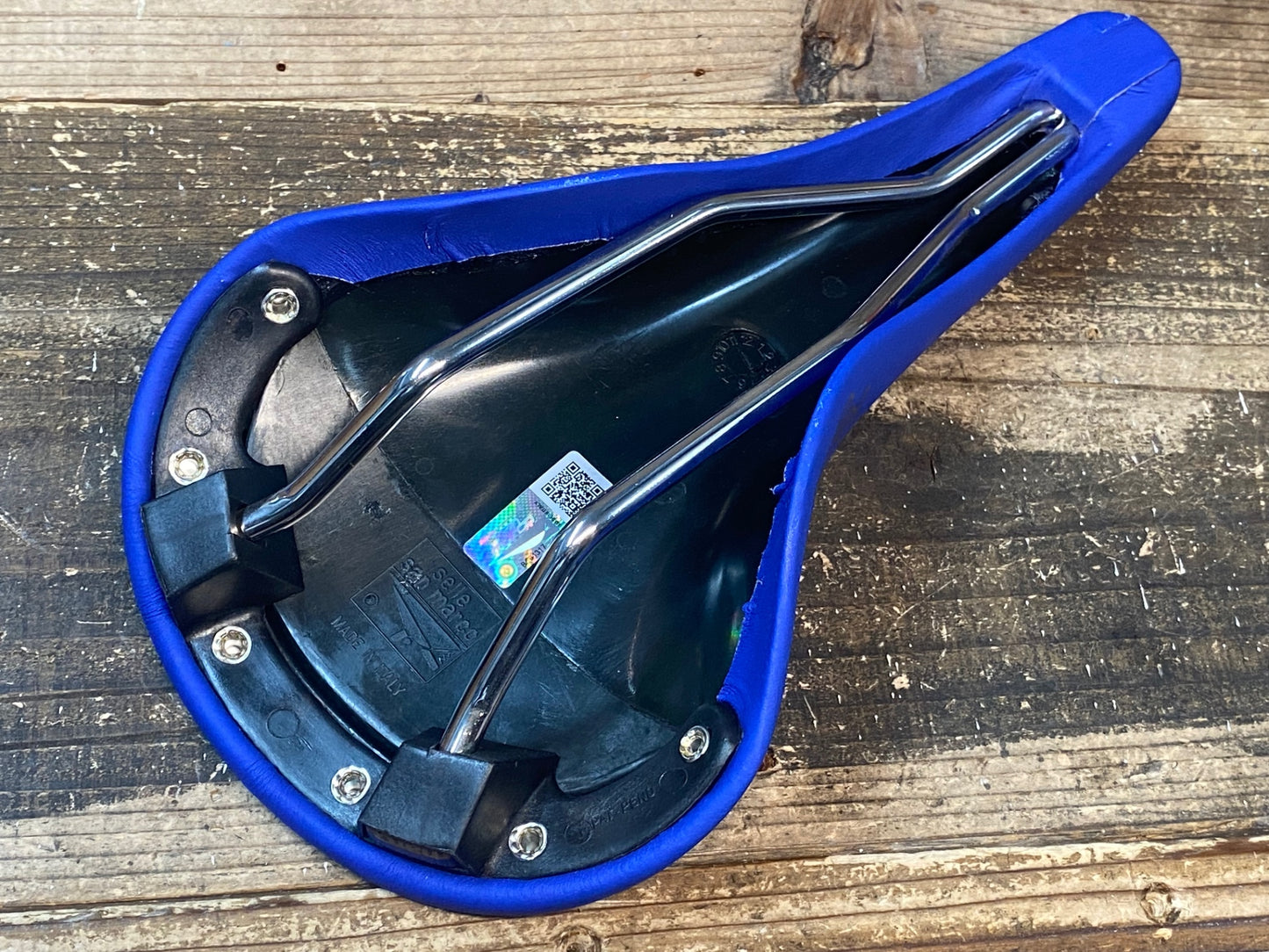 IW312 サンマルコ SAN MARCO リーガル REGAL サドル 青 未使用