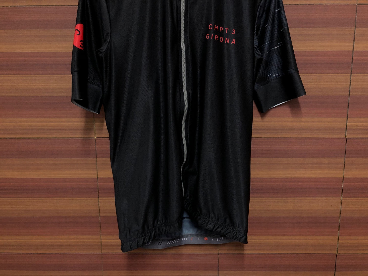IL115 カステリ Castelli チャプター3 CHPT3 GIRONA 半袖 サイクルジャージ 黒 38
