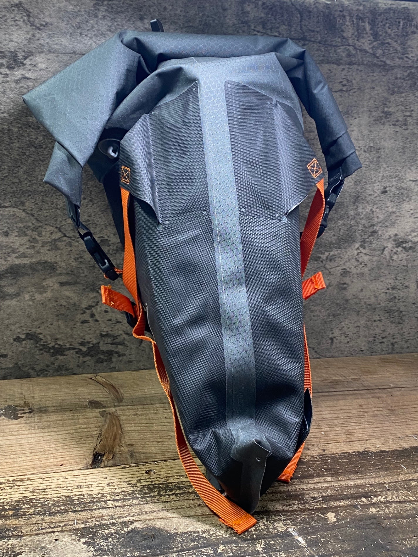 JD618 オルトリーブ ORTLIEB シートパック サドルバッグ グレー 黒 16.5L