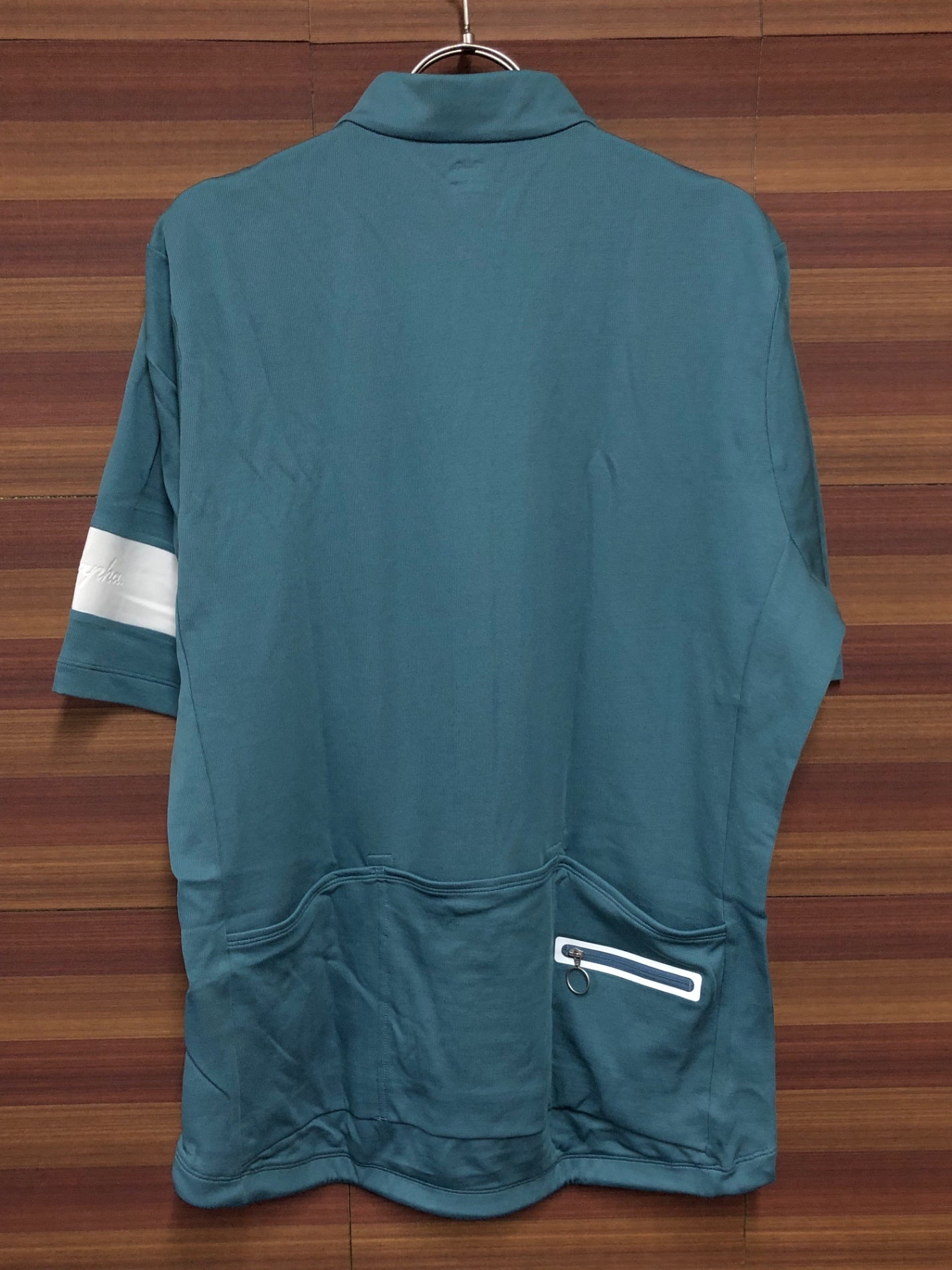 IL472 ラファ Rapha MAN'S CLASSIC JERSEY 半袖 サイクルジャージ XXL 青 未使用