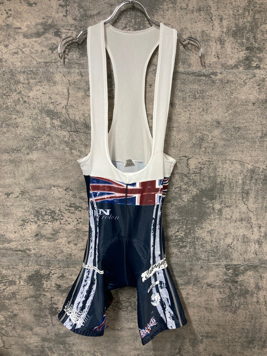 IY623 パンダーニ Pandani ビブショーツ 黒 白 L