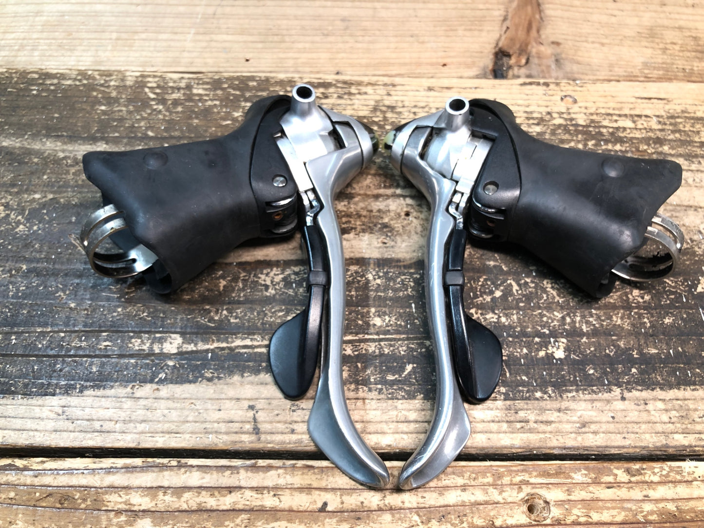 JA295 シマノ SHIMANO アルテグラ ULTEGRA ST-6510 STIレバー 2x9S ※プレート割れ