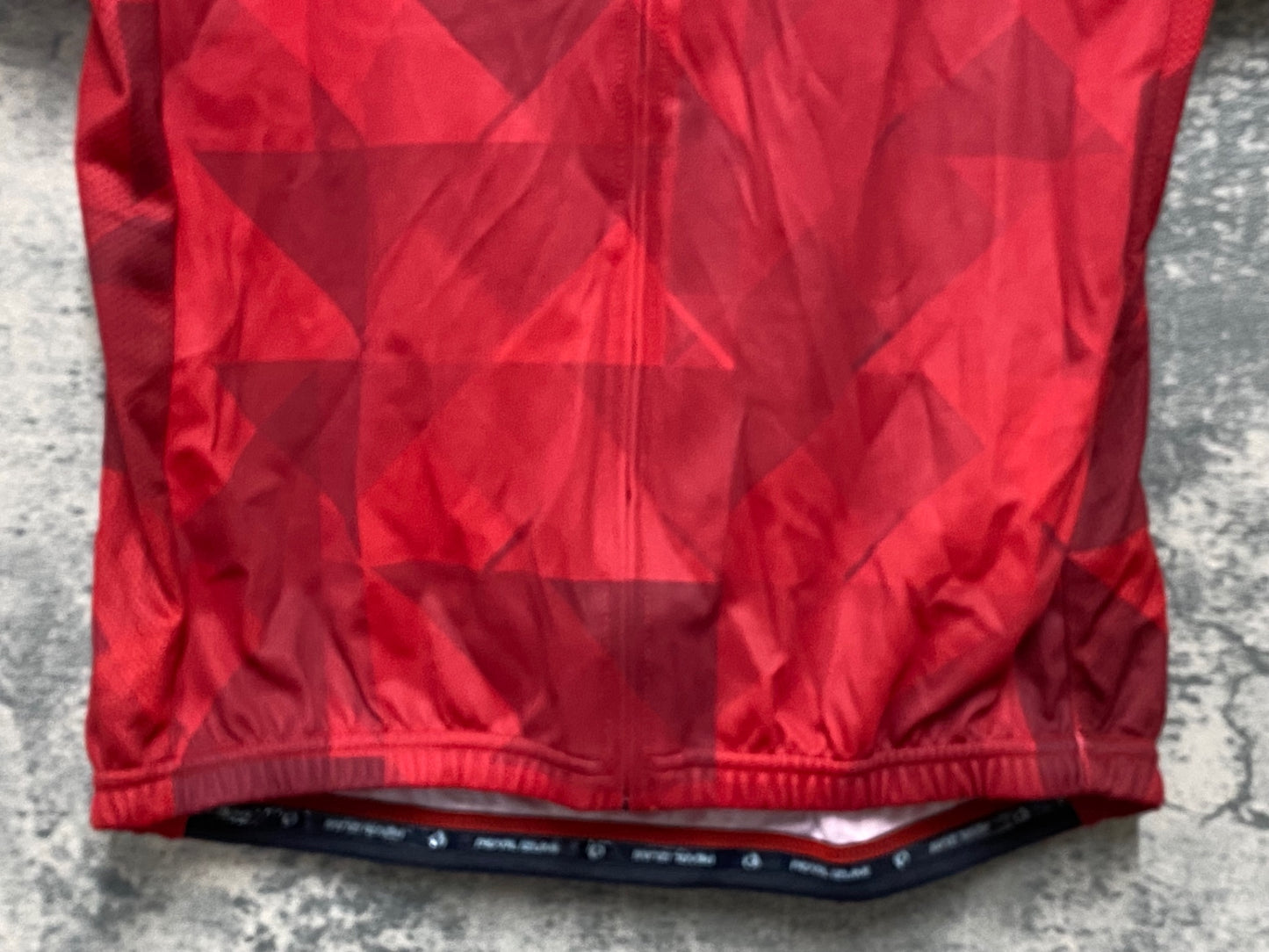 IZ515 パールイズミ PEARL iZUMi 半袖 サイクルジャージ 赤 XL