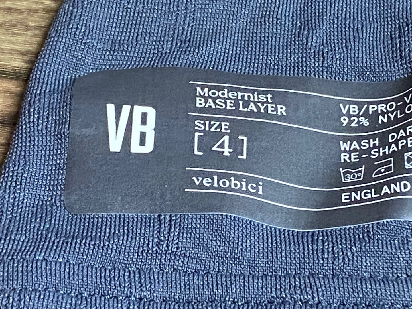 IO527 ヴェロビチ velobici MODERNIST BASE LAYER ベースレイヤー インナー ノースリーブ グレー 4