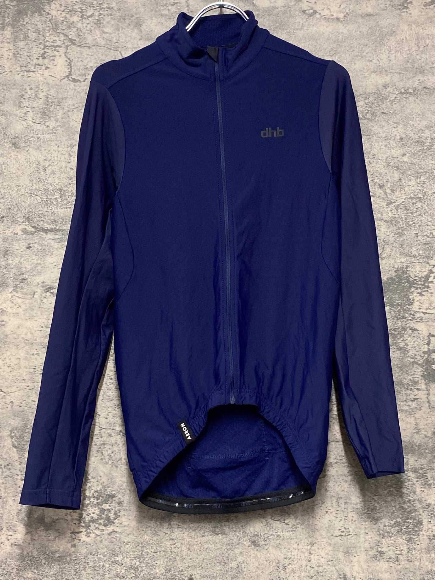 JA538 dhb 長袖 サイクルジャージ 青 S 裏起毛