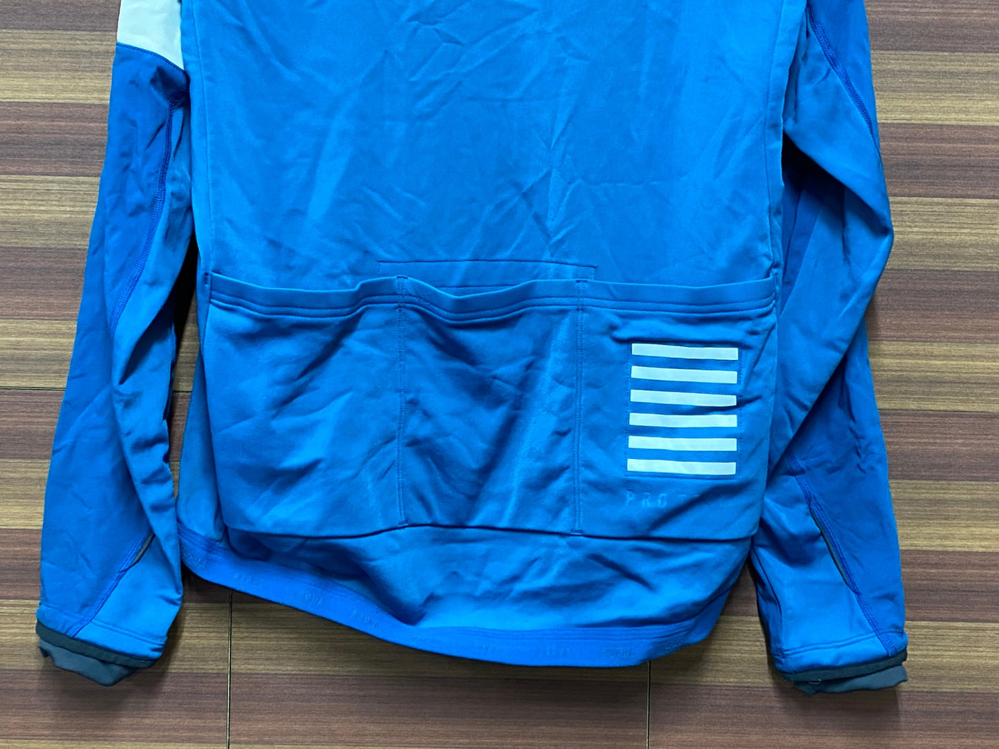 IN608 ラファ Rapha PRO TEAM JACKET 長袖 サイクルジャケット 青 L ※擦れ