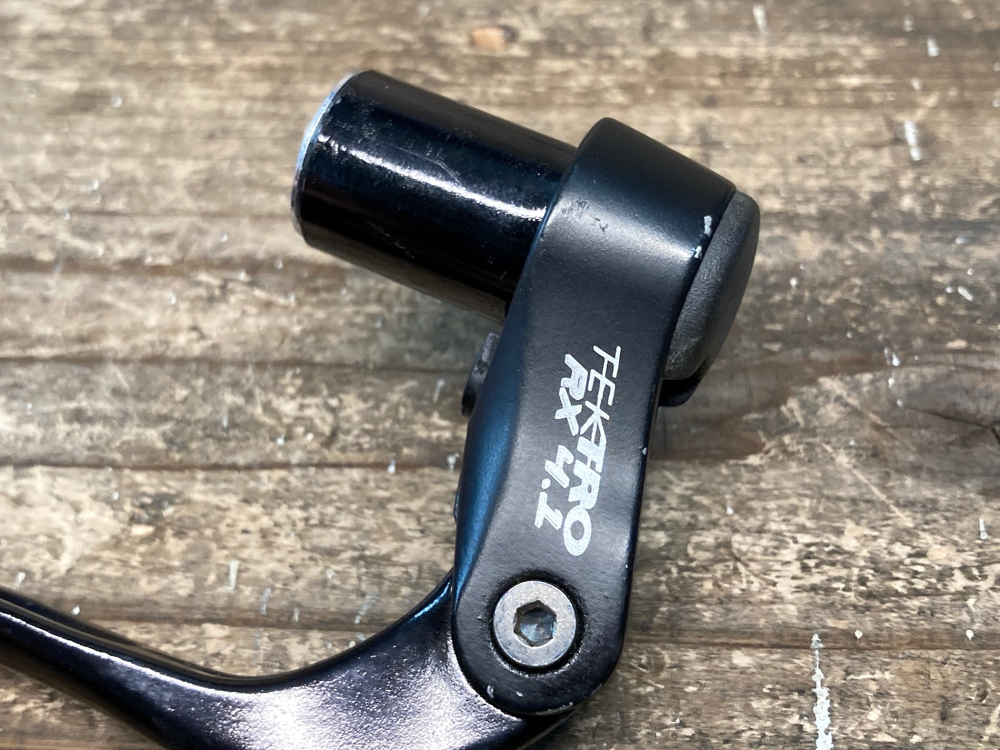 IS452 テクトロ TEKTRO RX4.1 エアロブレーキレバー バーエンドブレーキレバー 黒 差し込みΦ19.6~20.6