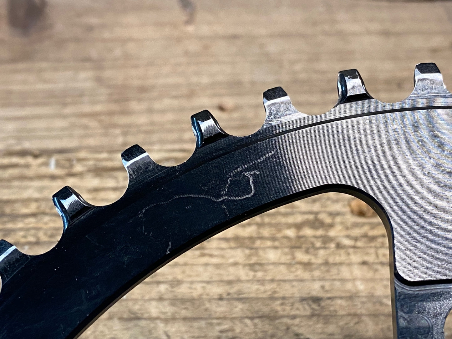 IX725 ウルフトゥース WOLF TOOTH チェーンリング 黒 48T BCD110 厚歯