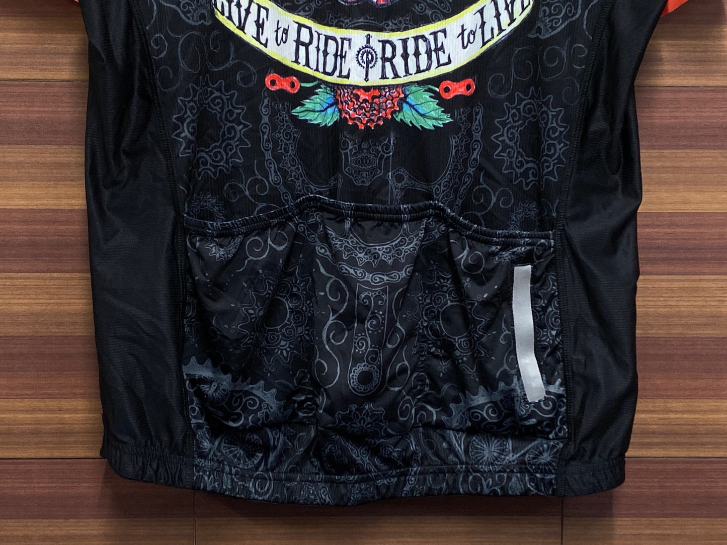 IT536 サイコロジー CYCOLOGY 半袖サイクルジャージ 黒 XL