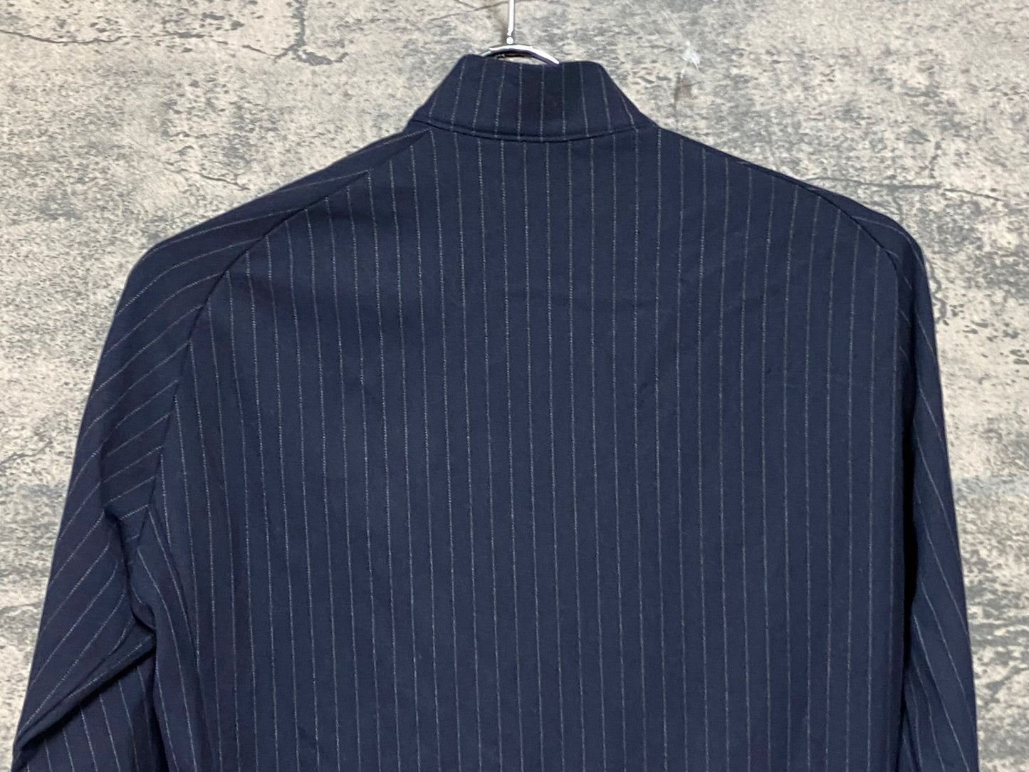 JB753 カペルミュール KAPELMUUR 長袖 サイクルジャージ 紺 ストライプ L