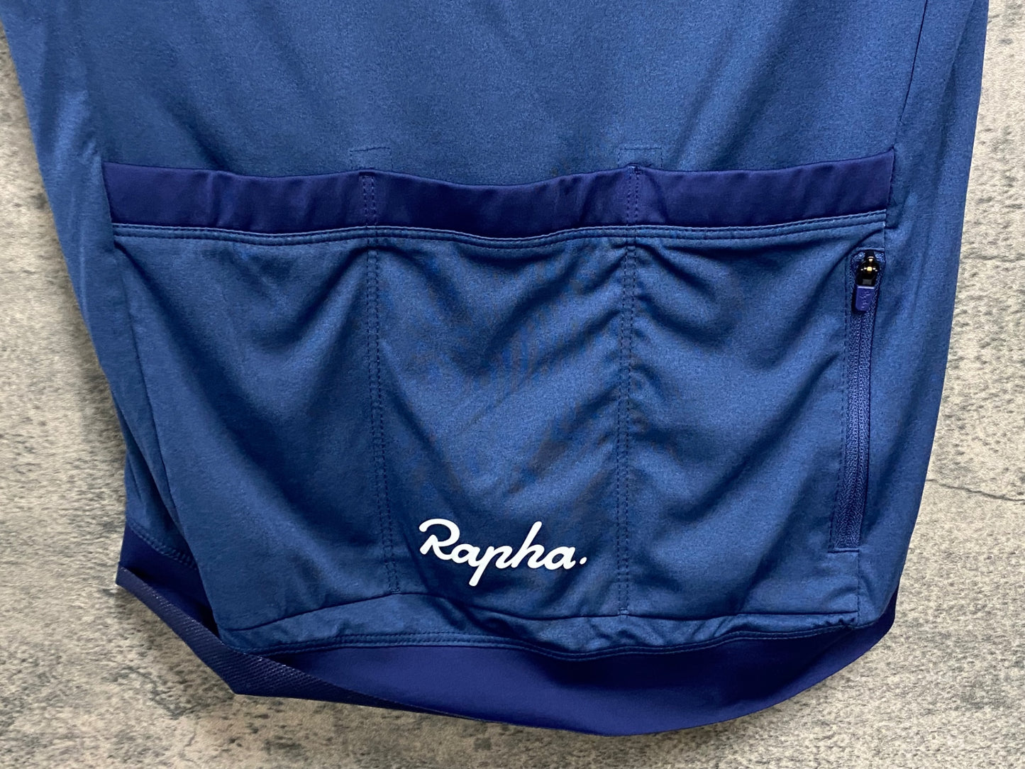 JC296 ラファ rapha CORE JERSEY 半袖 サイクルジャージ 青 S