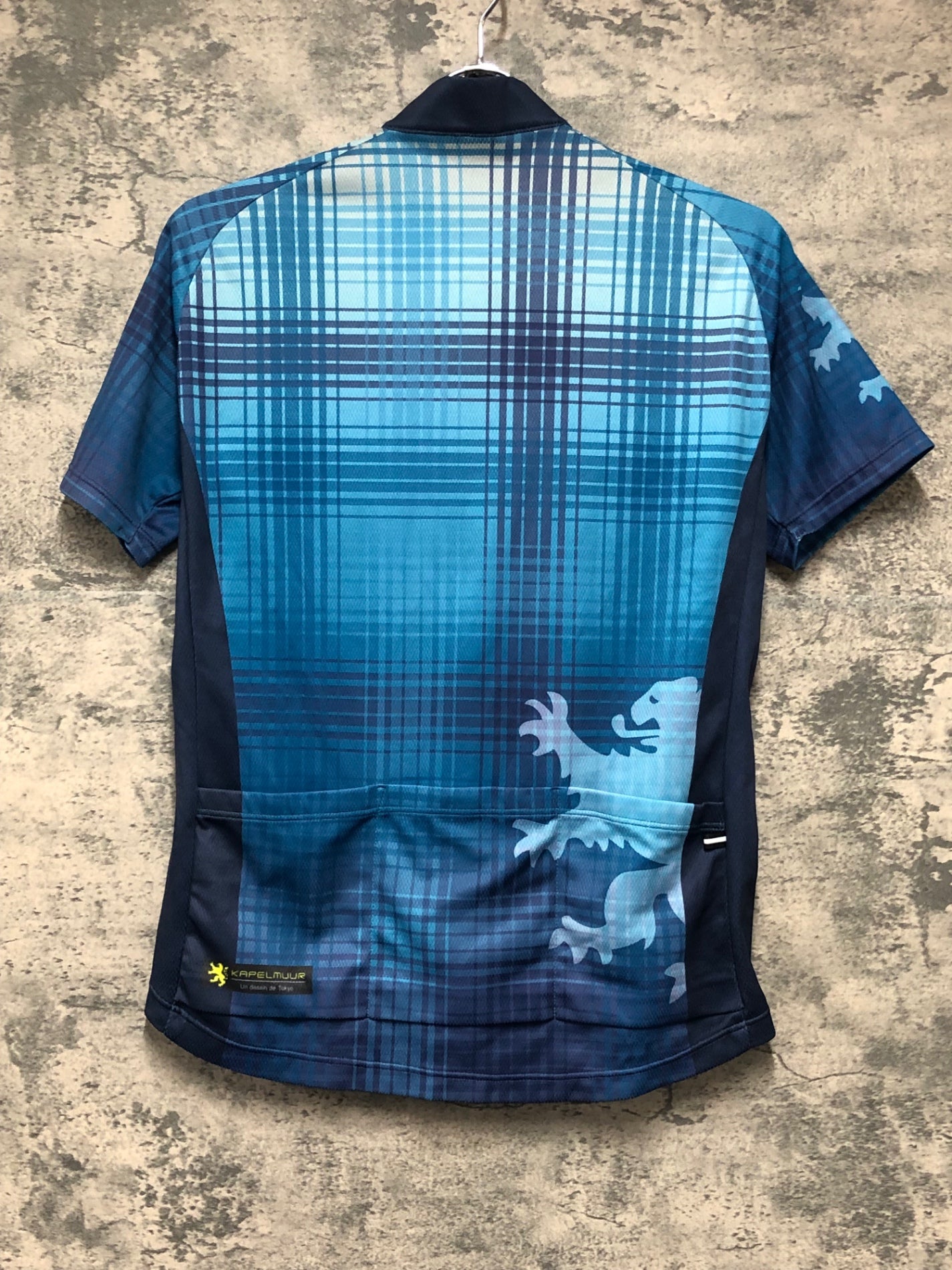 JD074 カペルミュール KAPELMUUR 半袖 サイクルジャージ ターコイズ L