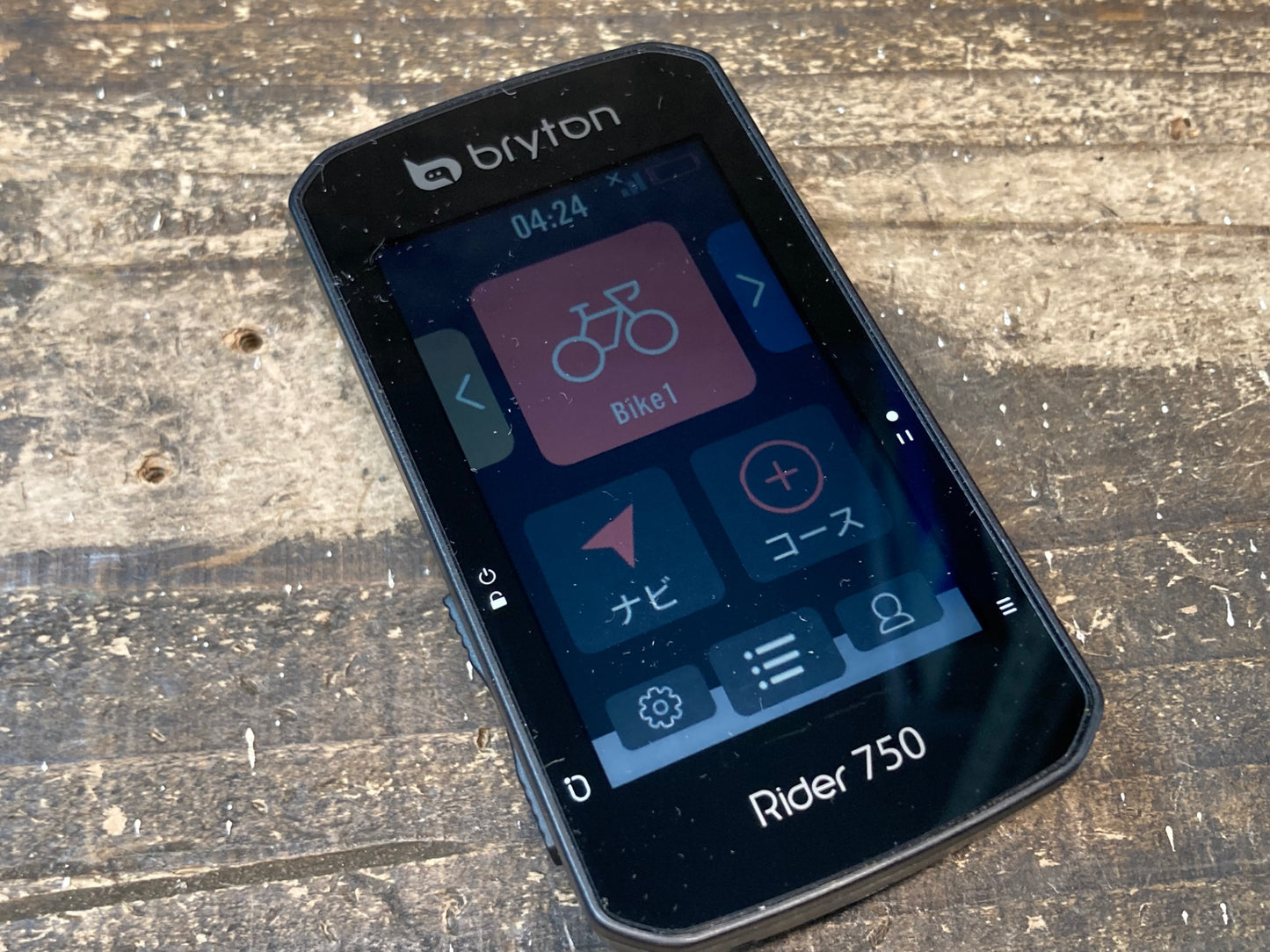 IL675 ブライトン Bryton ライダー Rider 750 サイクルコンピューター 動作確認済