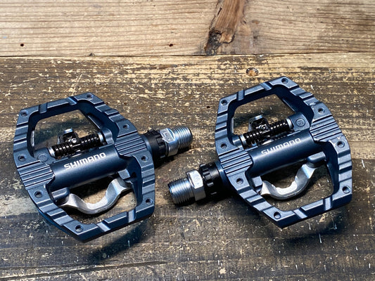 IV602 シマノ SHIMANO PD-EH500 ビンディングペダル SPD 片面フラット