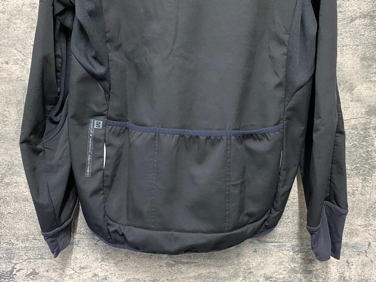 IY489 マヴィック MAVIC 長袖 サイクルジャケット 裏起毛 黒 Lサイズ